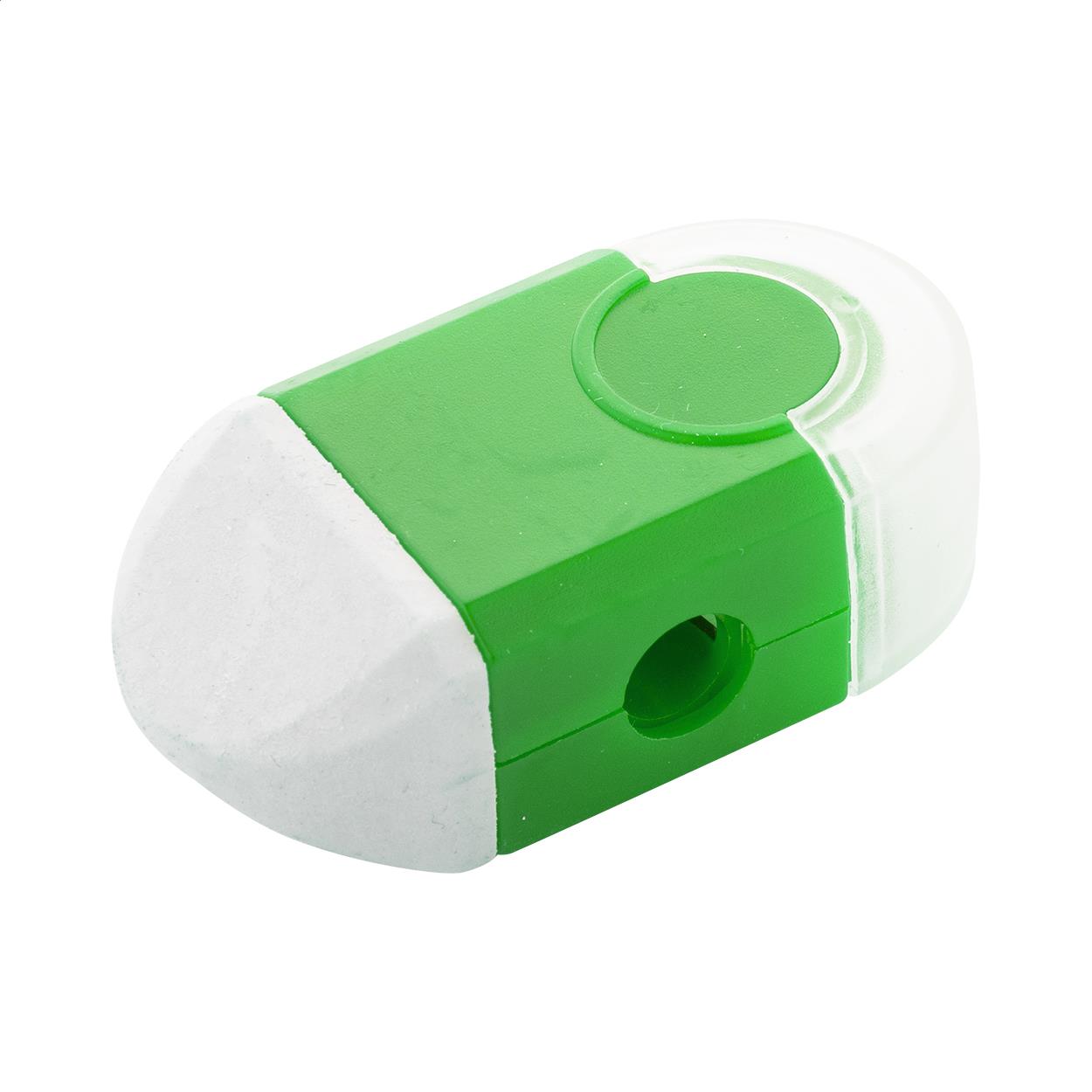 Radiergummi und Spitzer