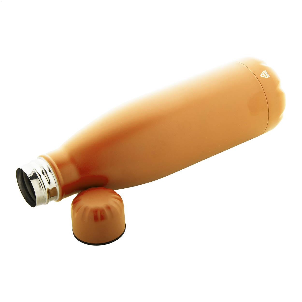Flasche aus recyceltem Edelstahl