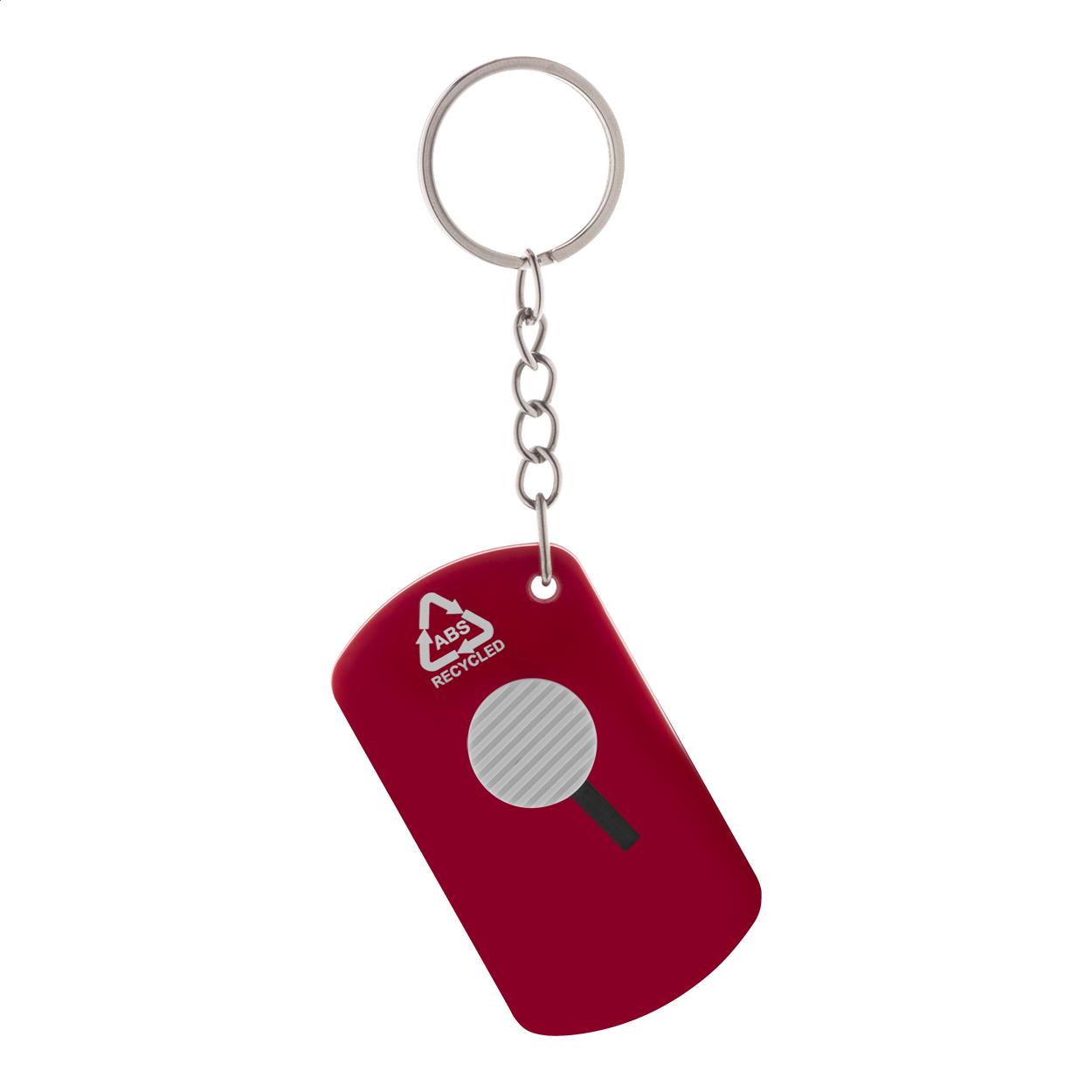 Schlüsselanhänger mit Papiermesser