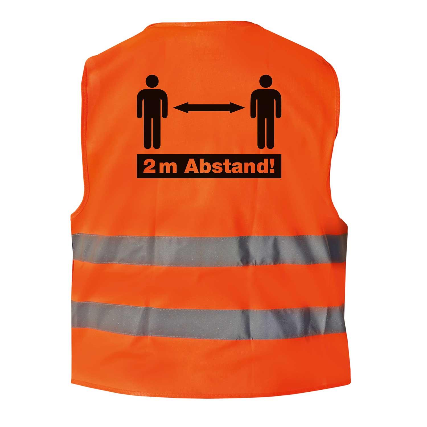 Warnweste 2 Meter Abstand
