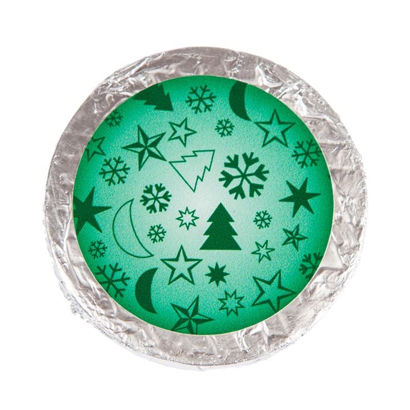 Organzasäckchen Christmas silber, neutral