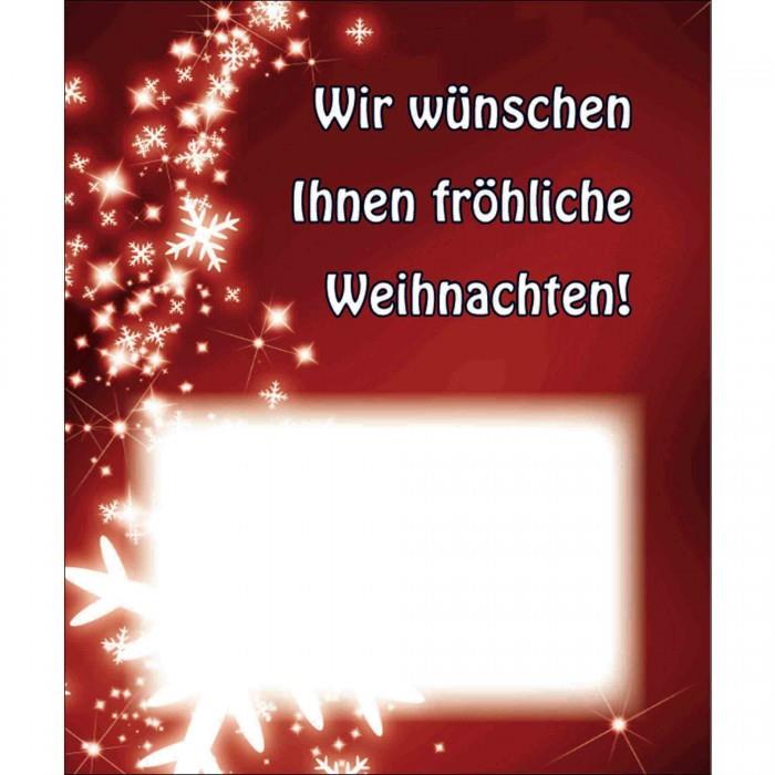 Organzasäckchen Christmas silber individuell mit Kärtchen