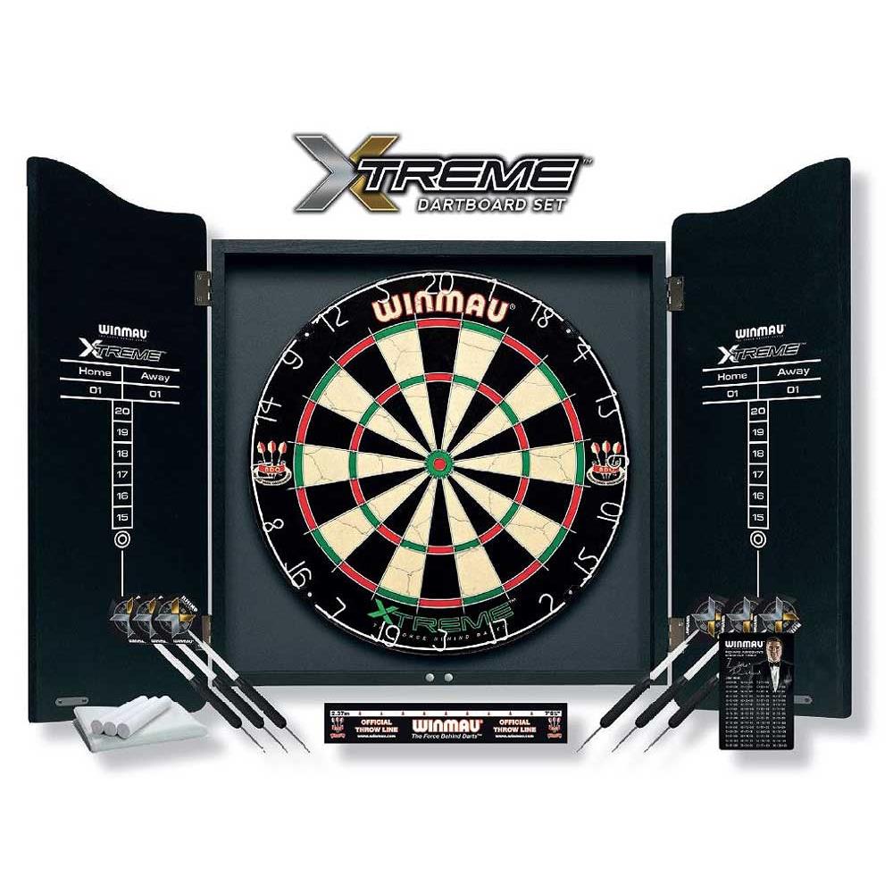 Dartboard Winmau Black Box  | inkl. 4c Druck 2seitig