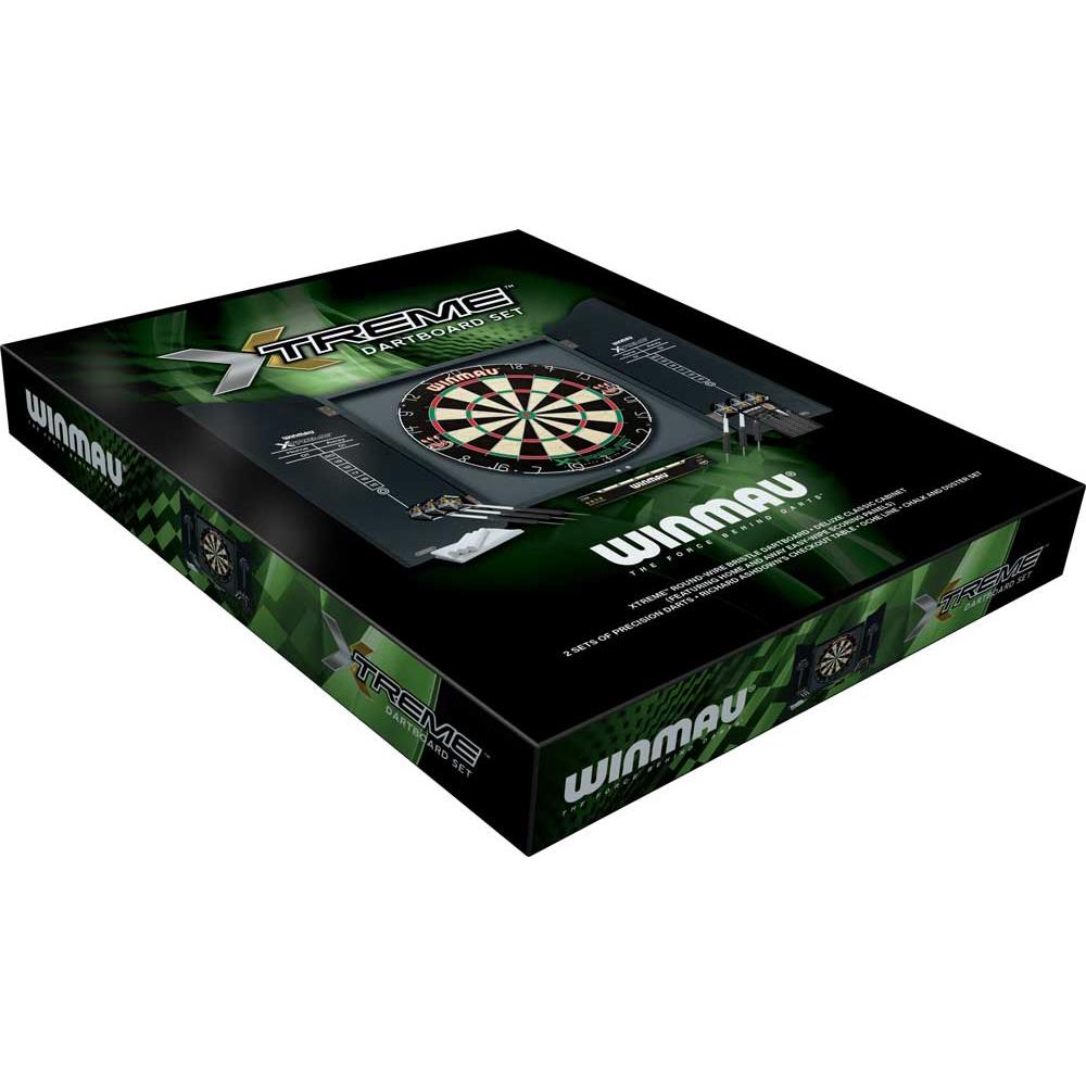 Dartboard Winmau Black Box  | inkl. 4c Druck 2seitig