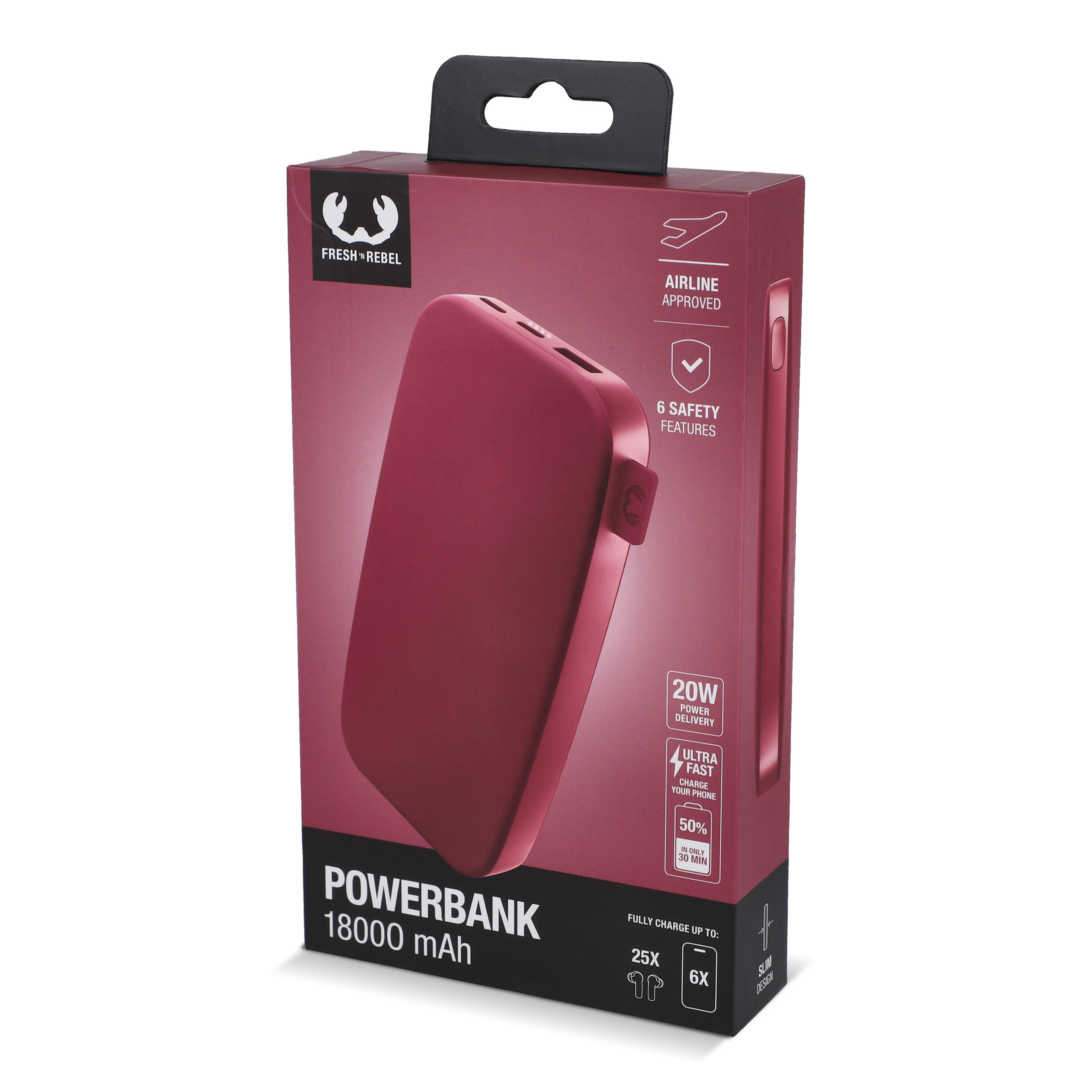2PB18100 | Fresh ´n Rebel Powerbank 18000mAh USB-C Fast Charging 20W