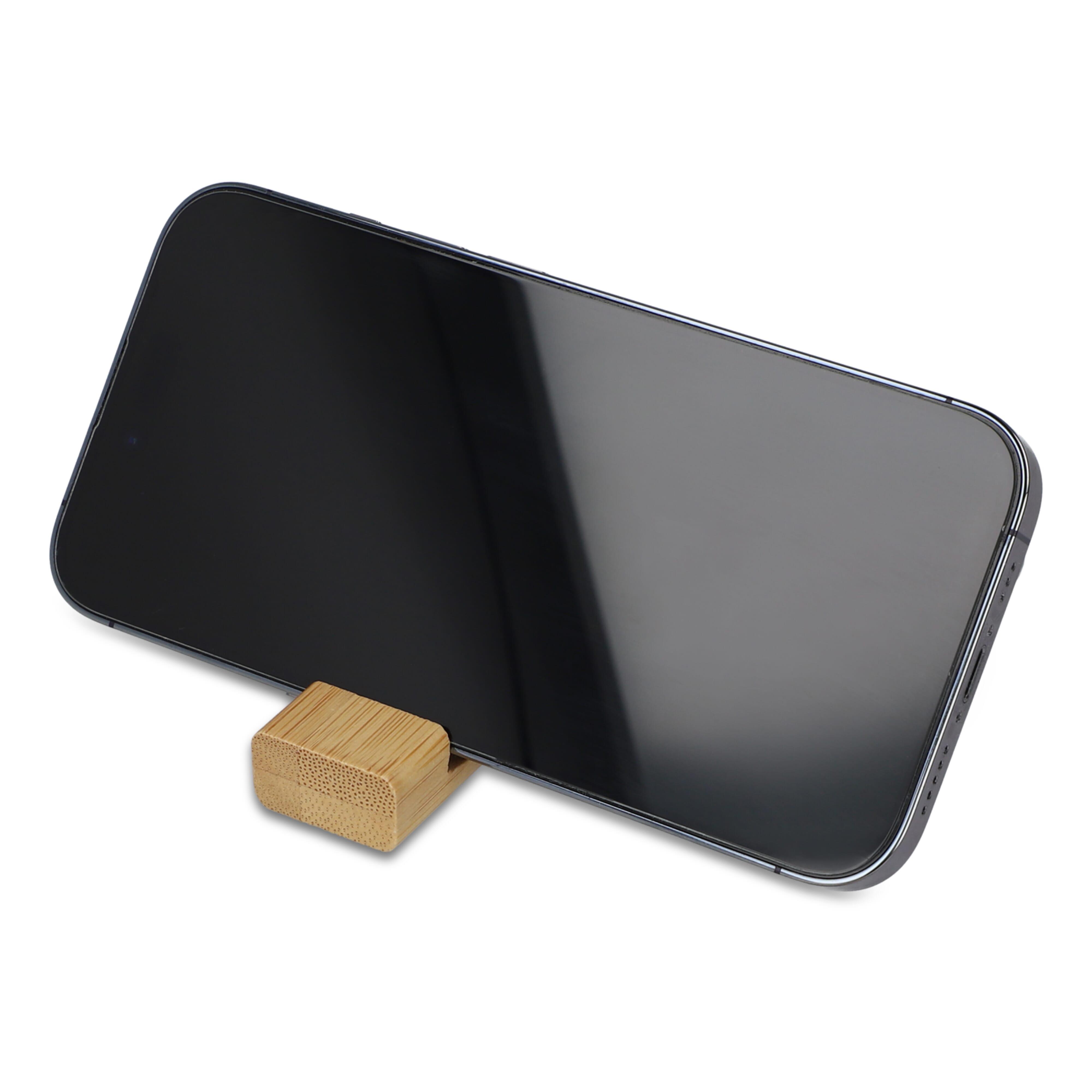 Bambus Smartphonehalter Schlüsselanhänger