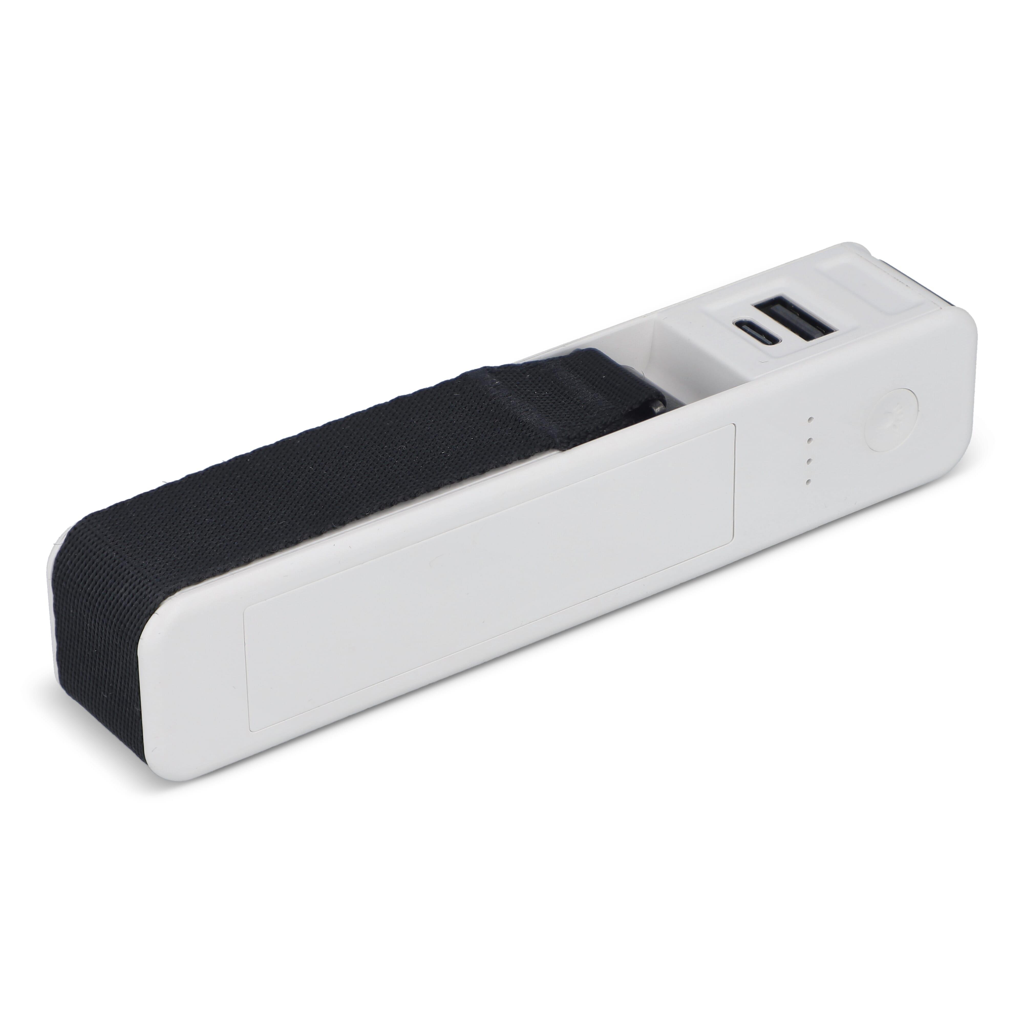 5-in-1 Travel Powerbank 2600 mAh - Kofferwaage - Taschenlampe - Lineal - Temperaturmesser