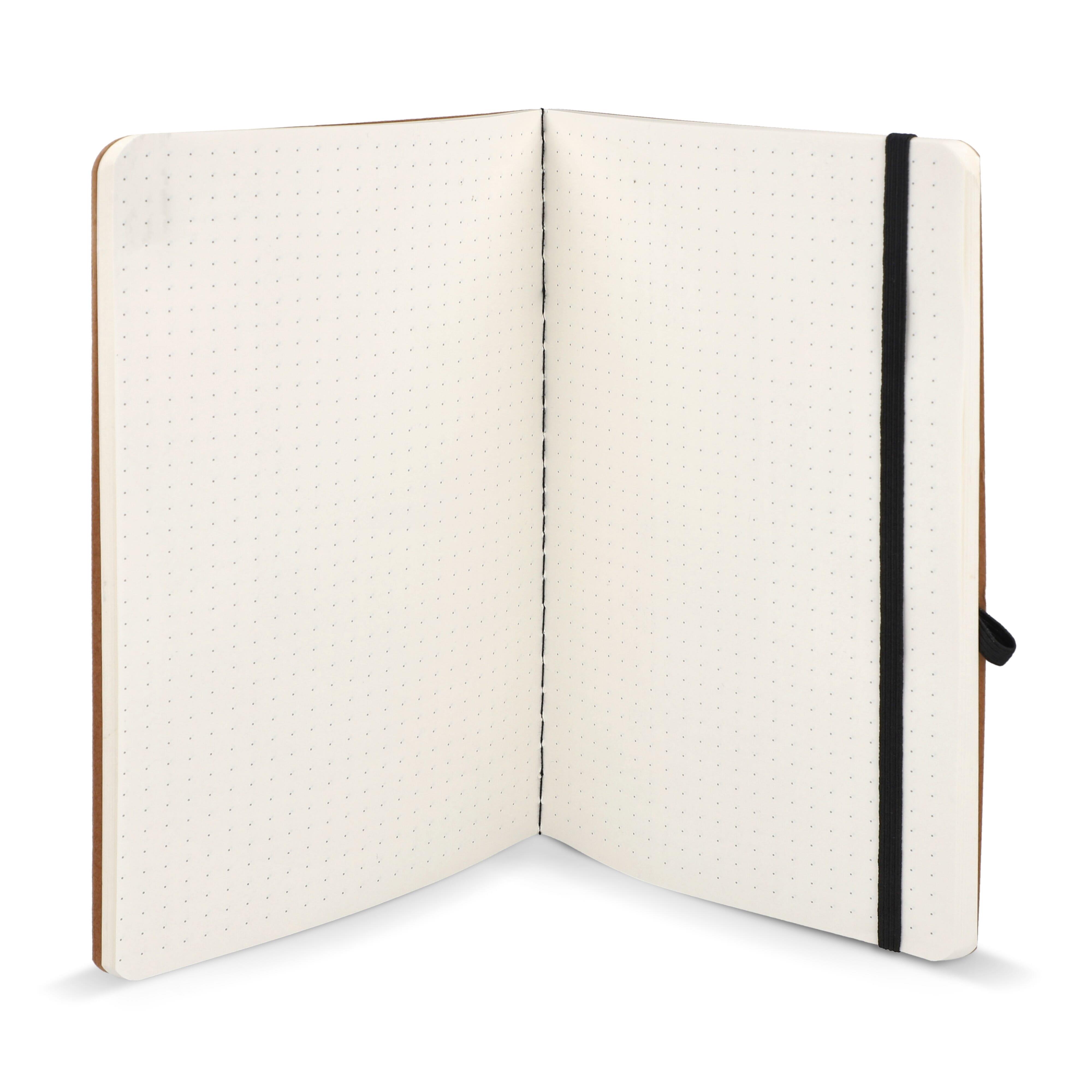 Notizbuch mit flexiblem Einband Kraftpapier A5