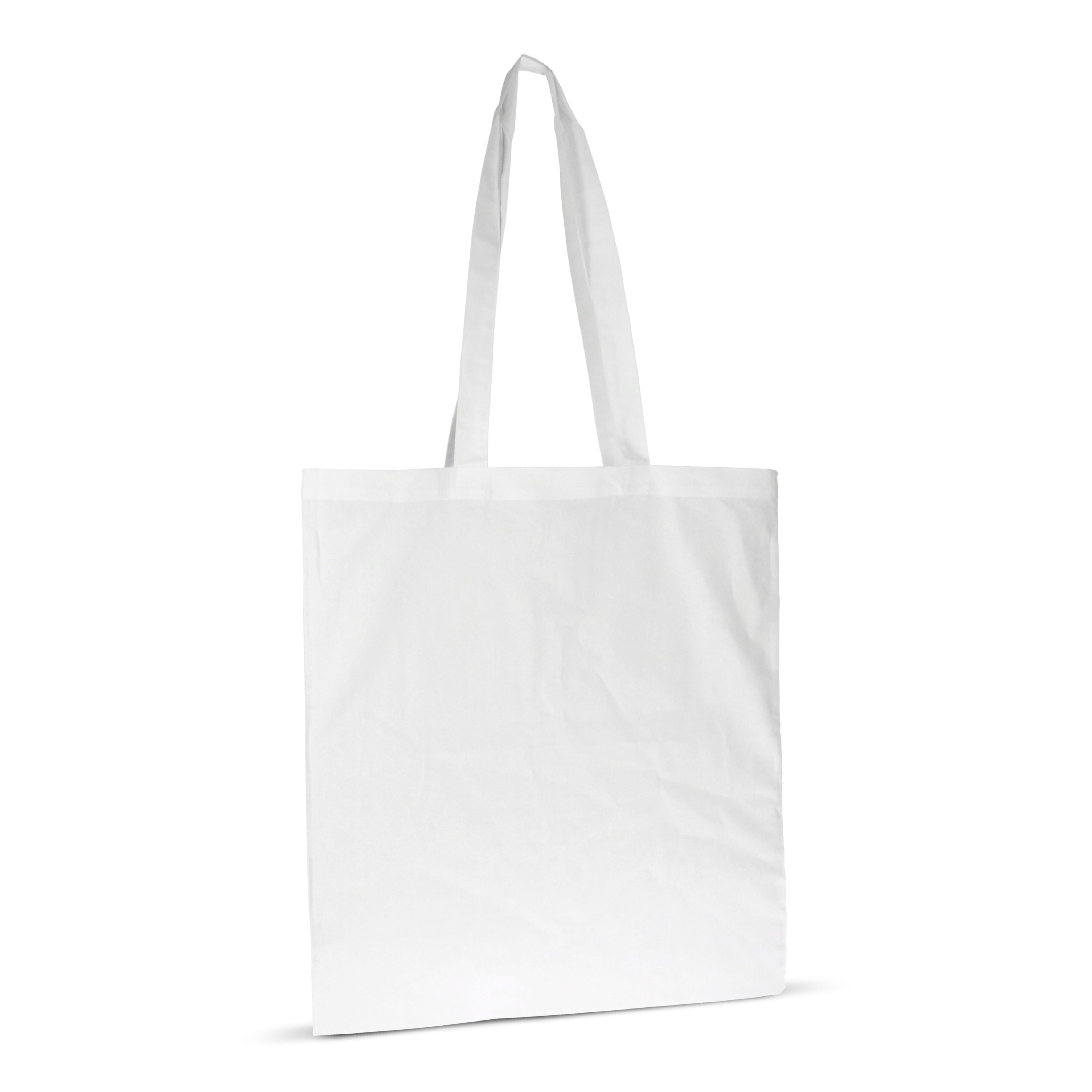 Tasche Bio-Baumwolle Farbe lang 140g/m² 38x42 cm
