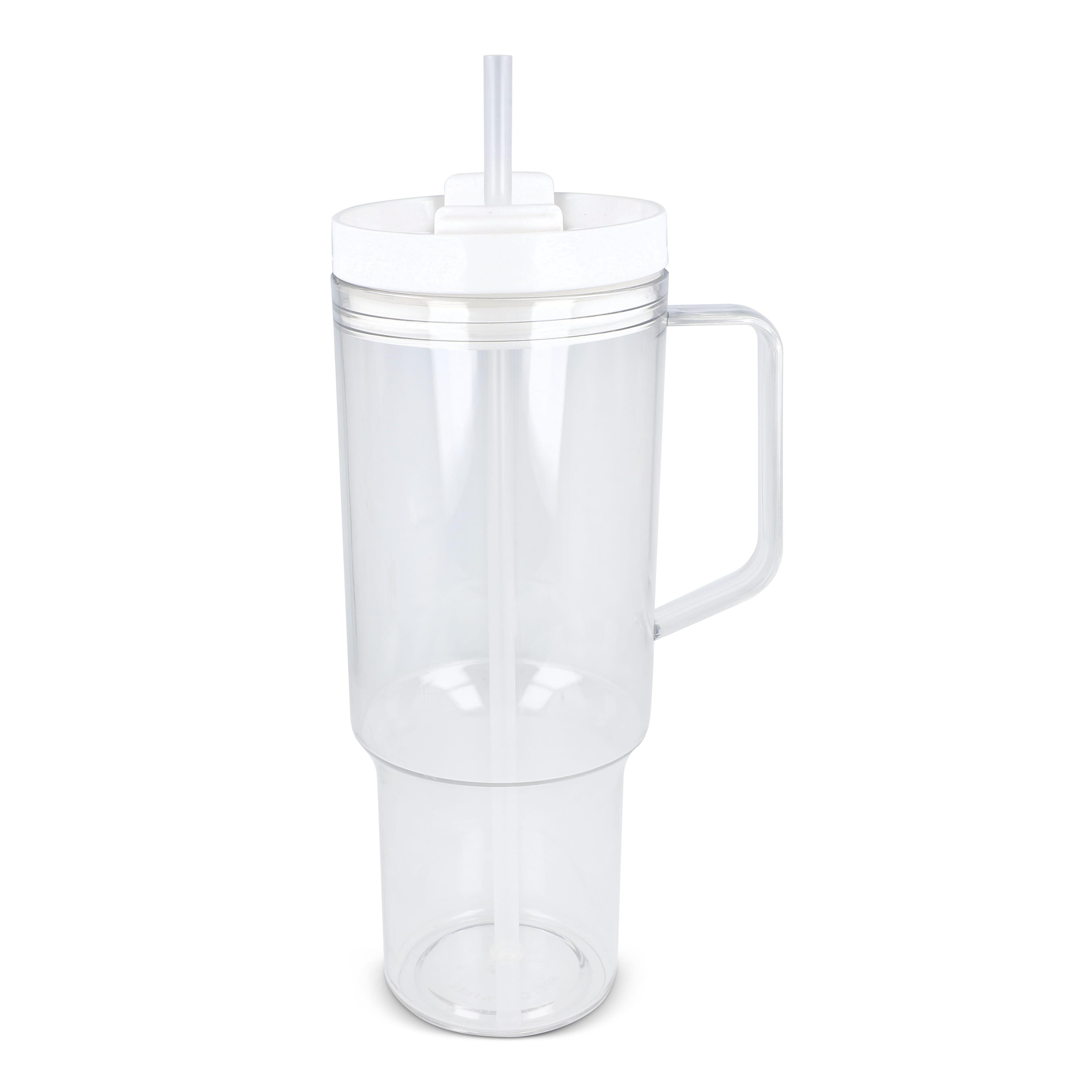 Miami Becher mit Henkel transparent 1,2 l R-PET