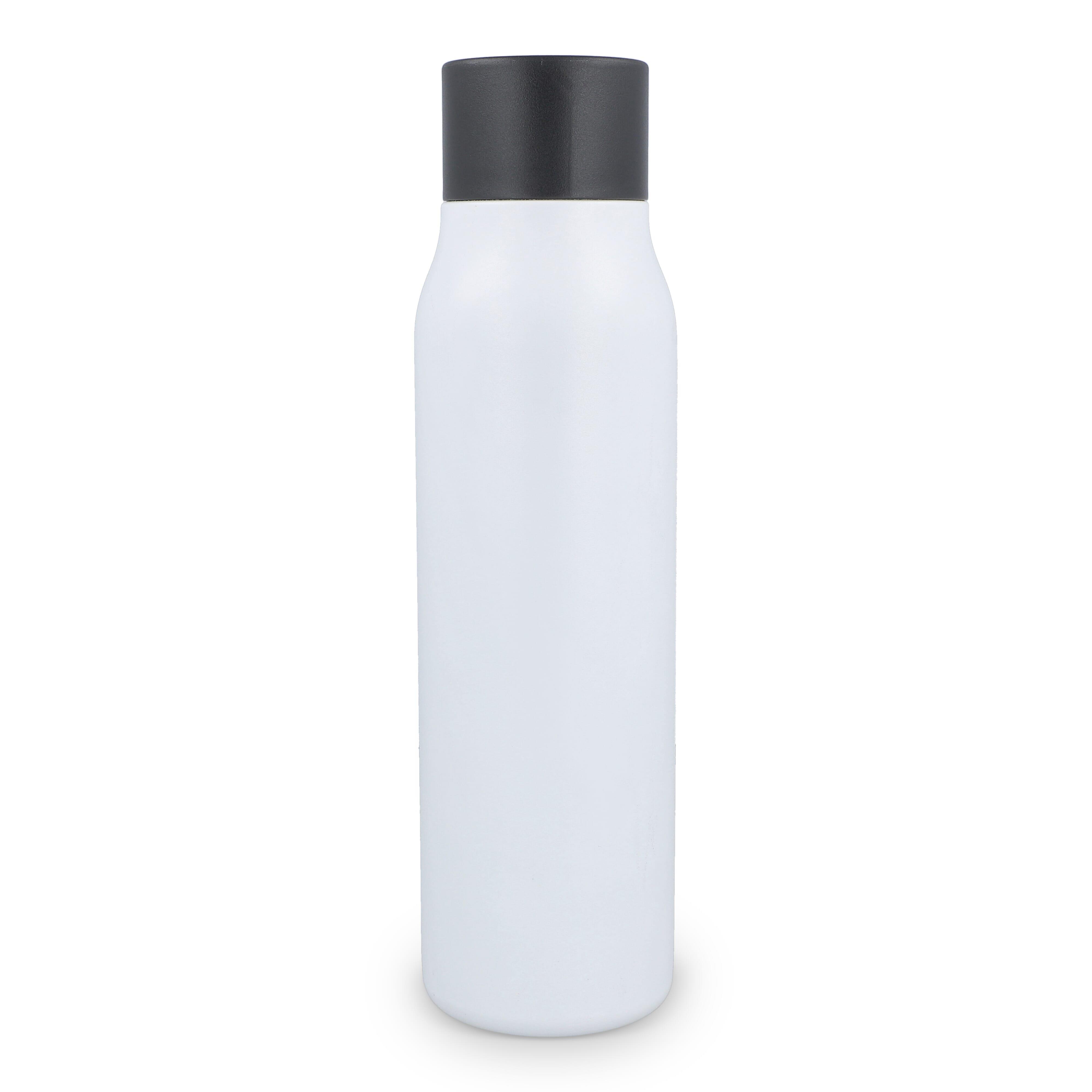 Karabiner mattierte Isolierflasche 600 ml