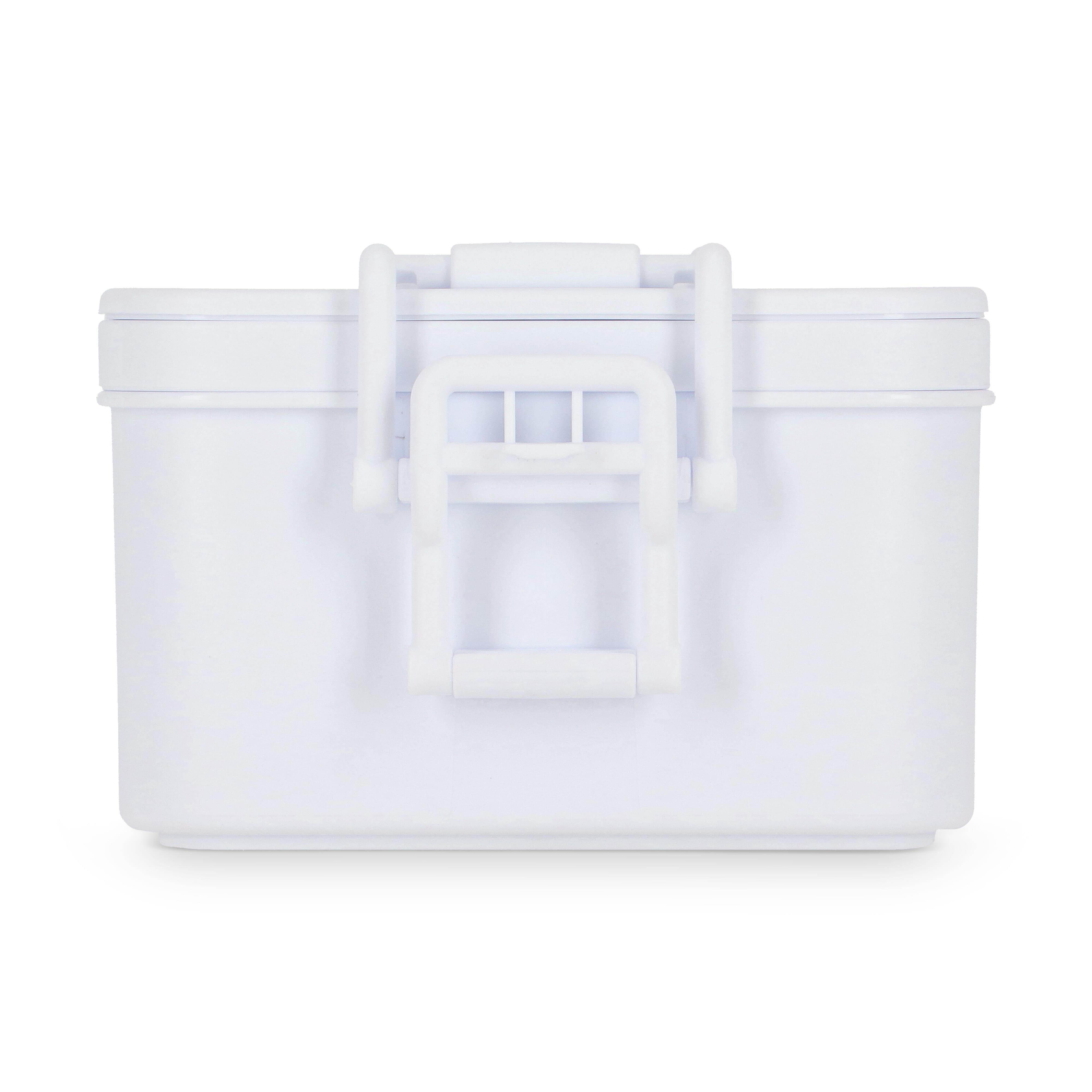 Doppelte Lunchbox mit Besteck