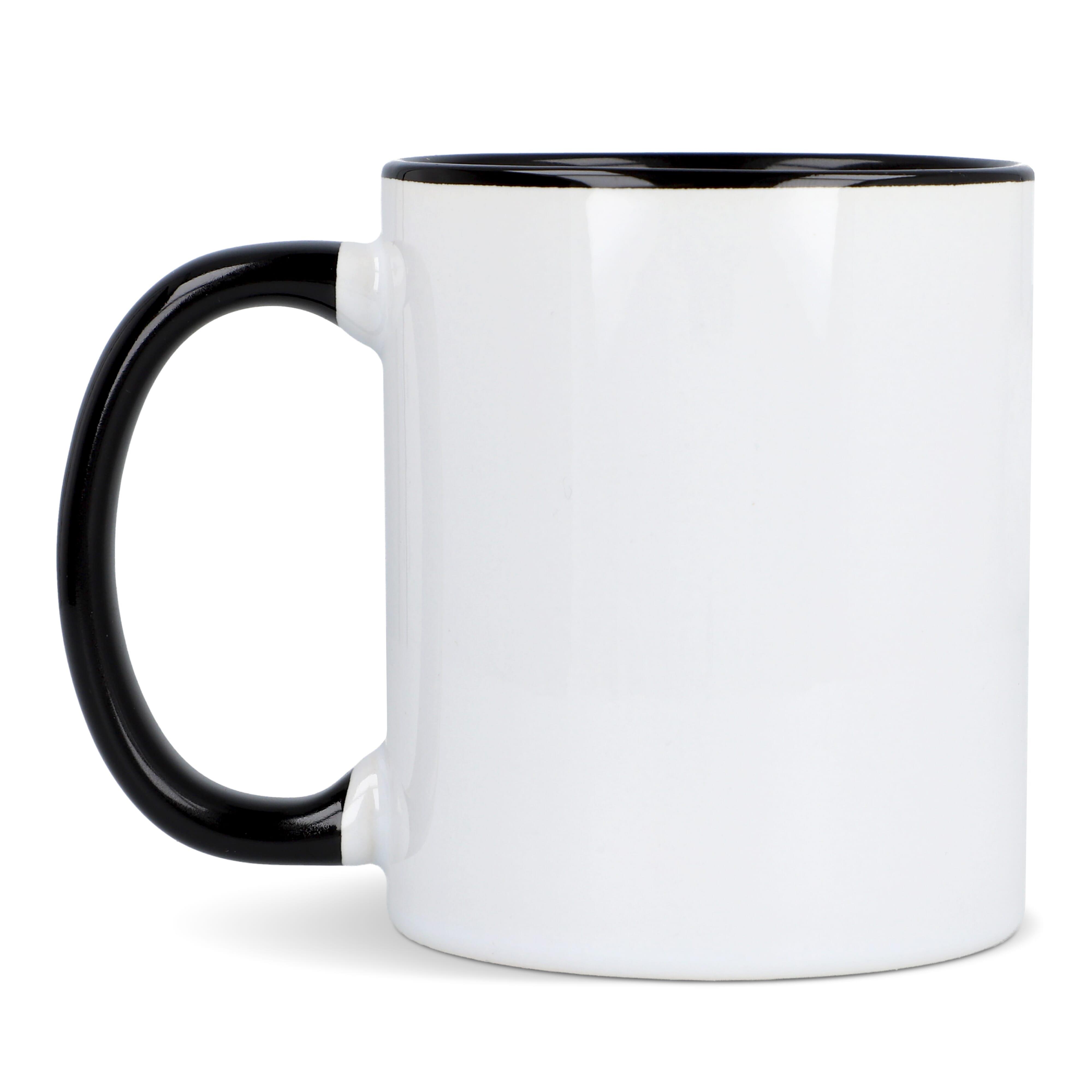 Oslo Sublimationsbecher  farbig innen & Griff 300ml