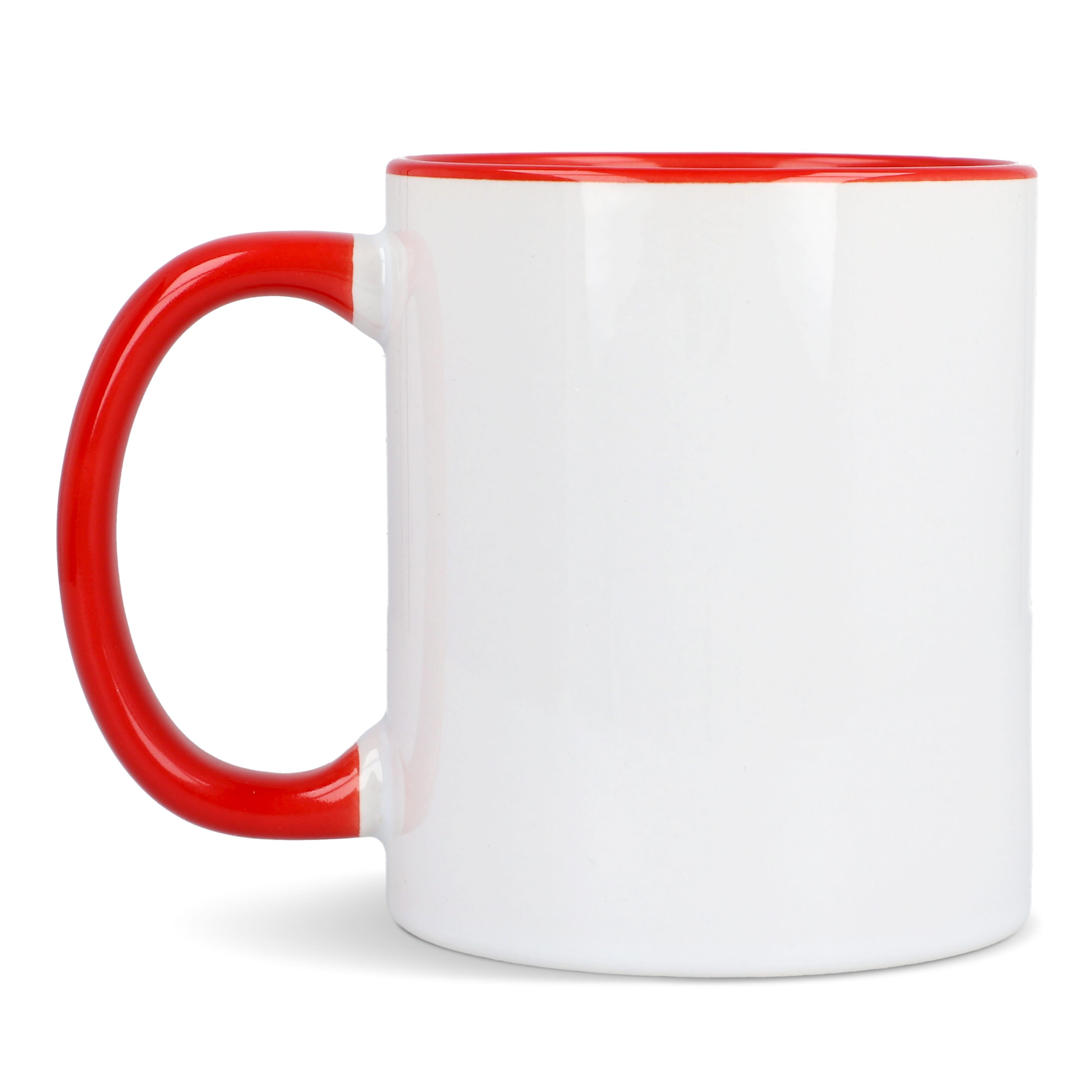 Oslo Sublimationsbecher  farbig innen & Griff 300ml