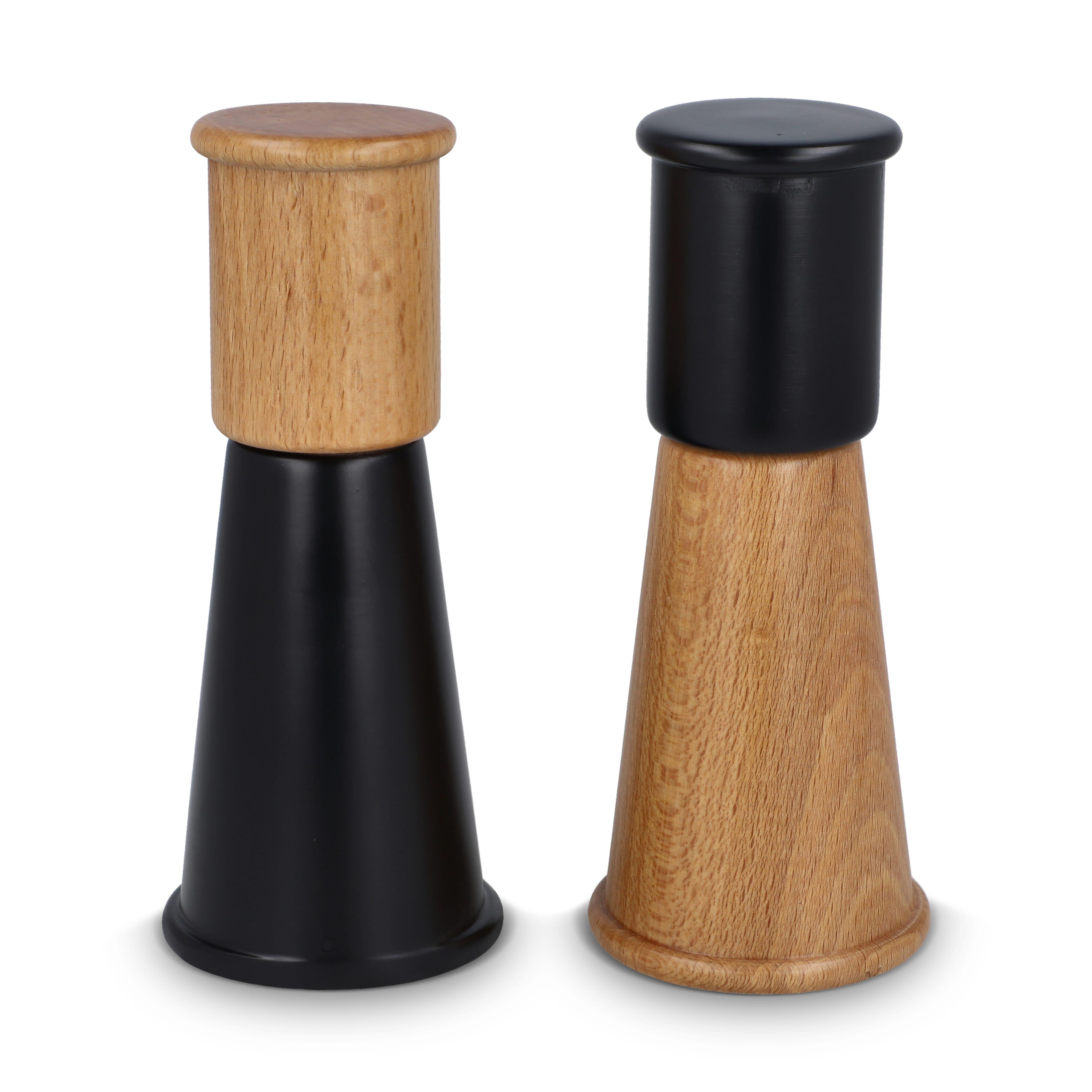 Sagaform ´Gurken´ Salz- und Pfeffermühle Set klein, 15 cm