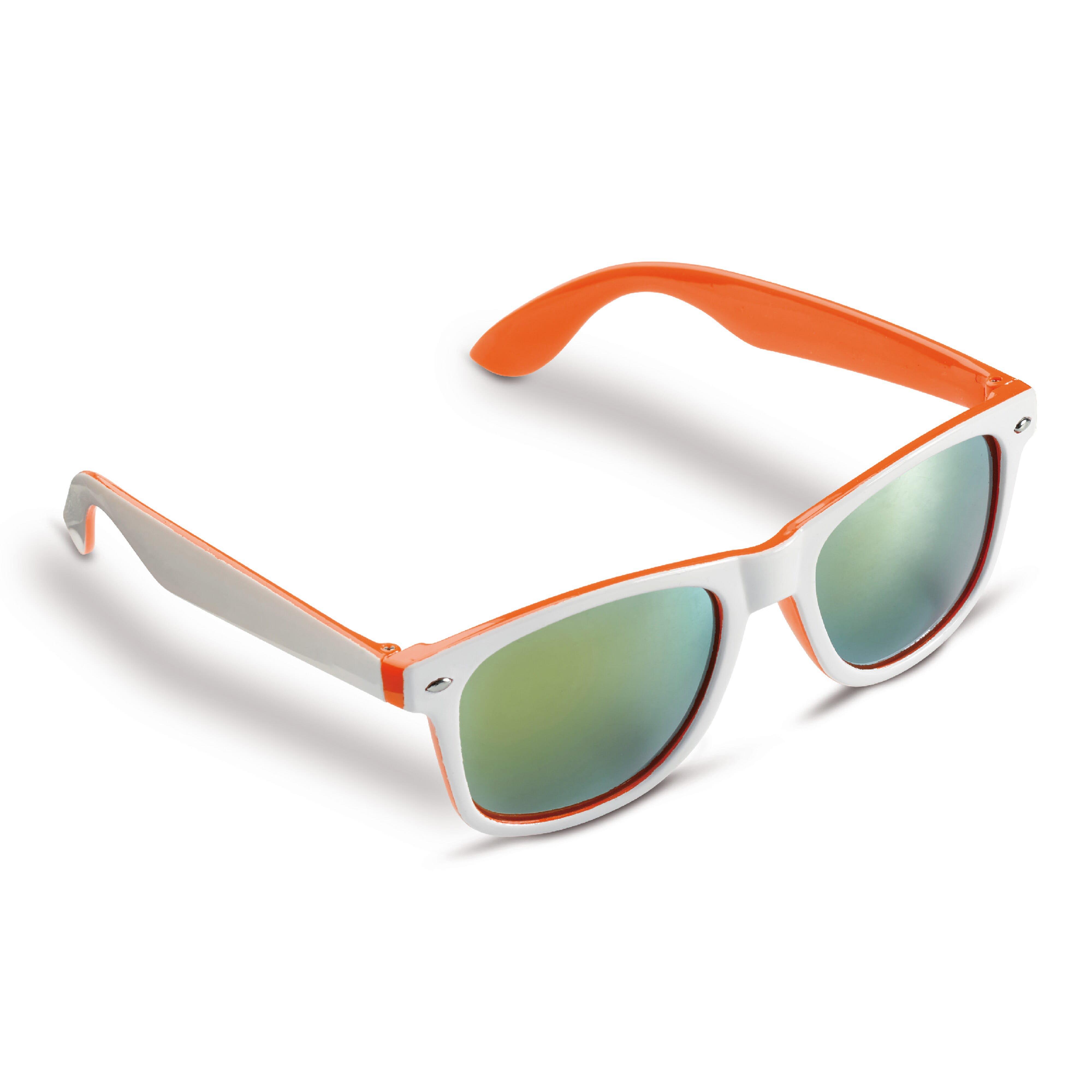 Weiss / Orange