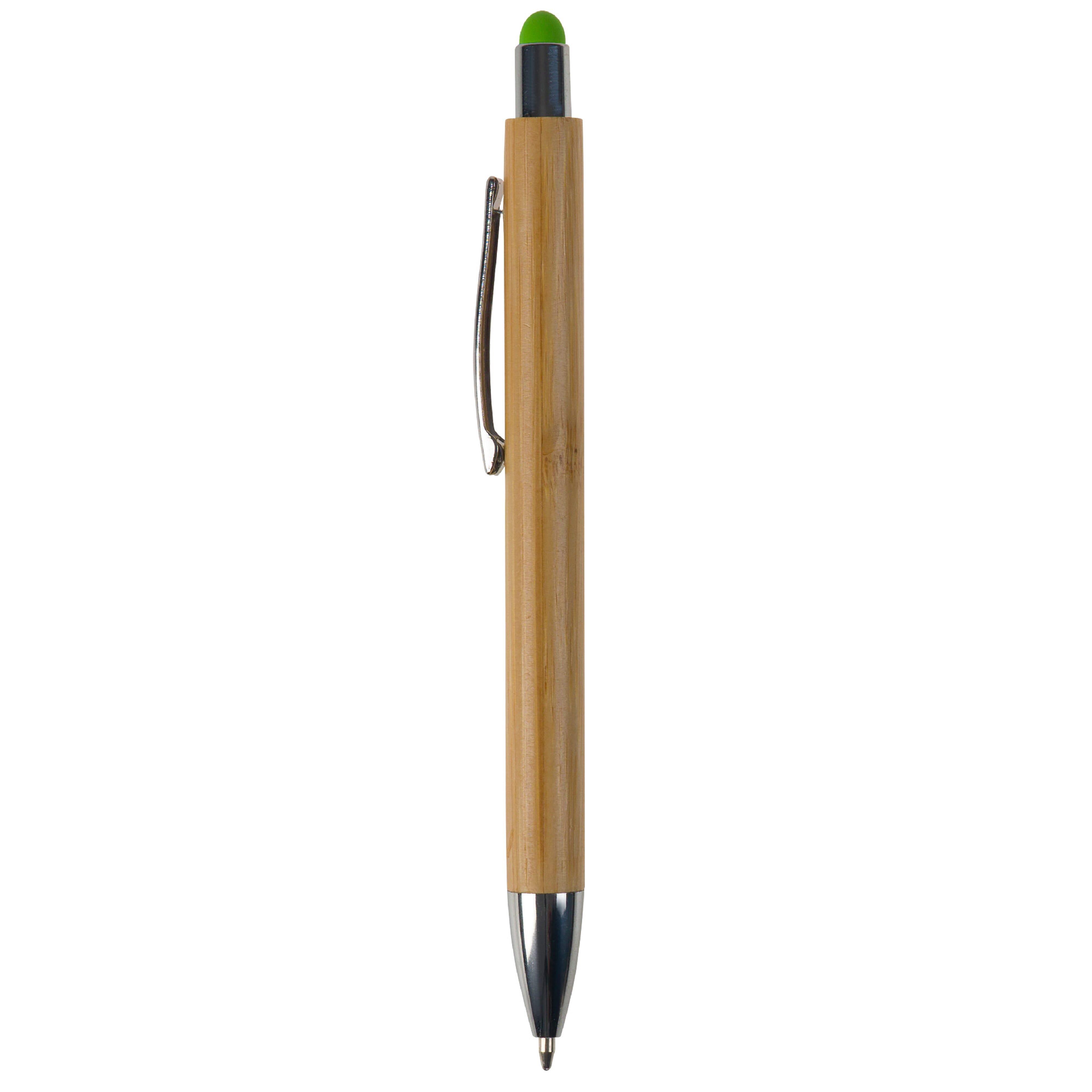 Bambus Kugelschreiber New York mit Touchpen