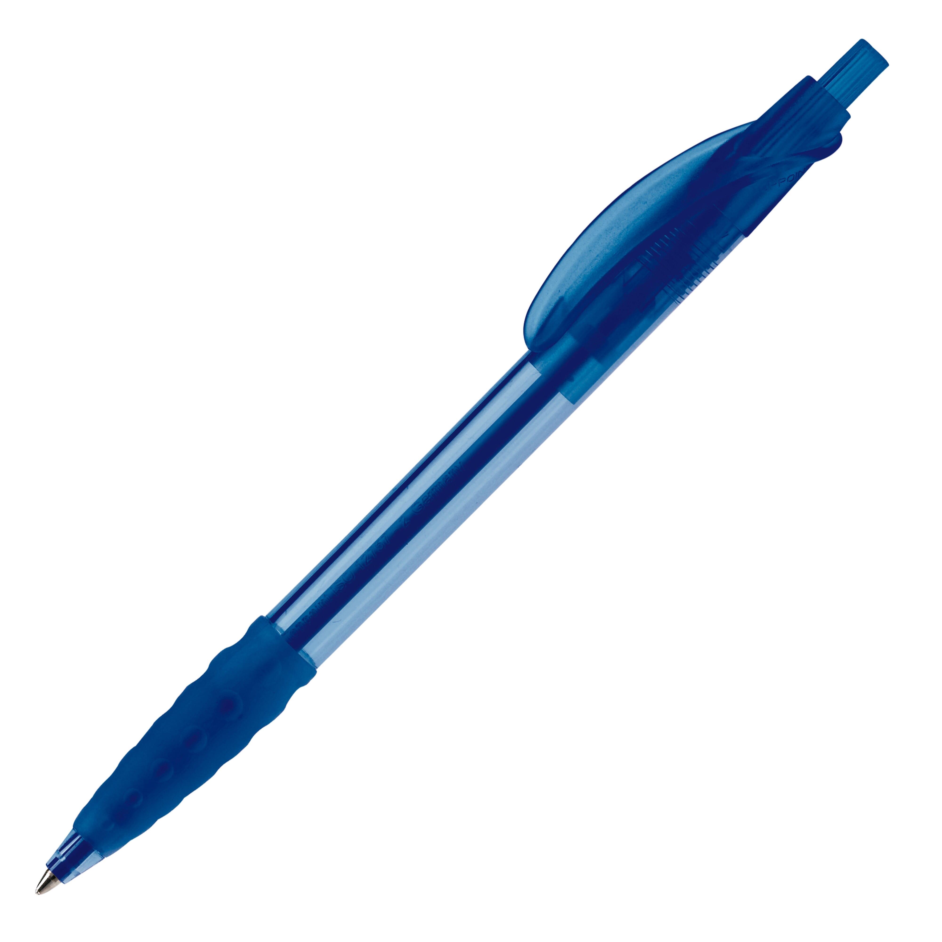Transparent / Blau