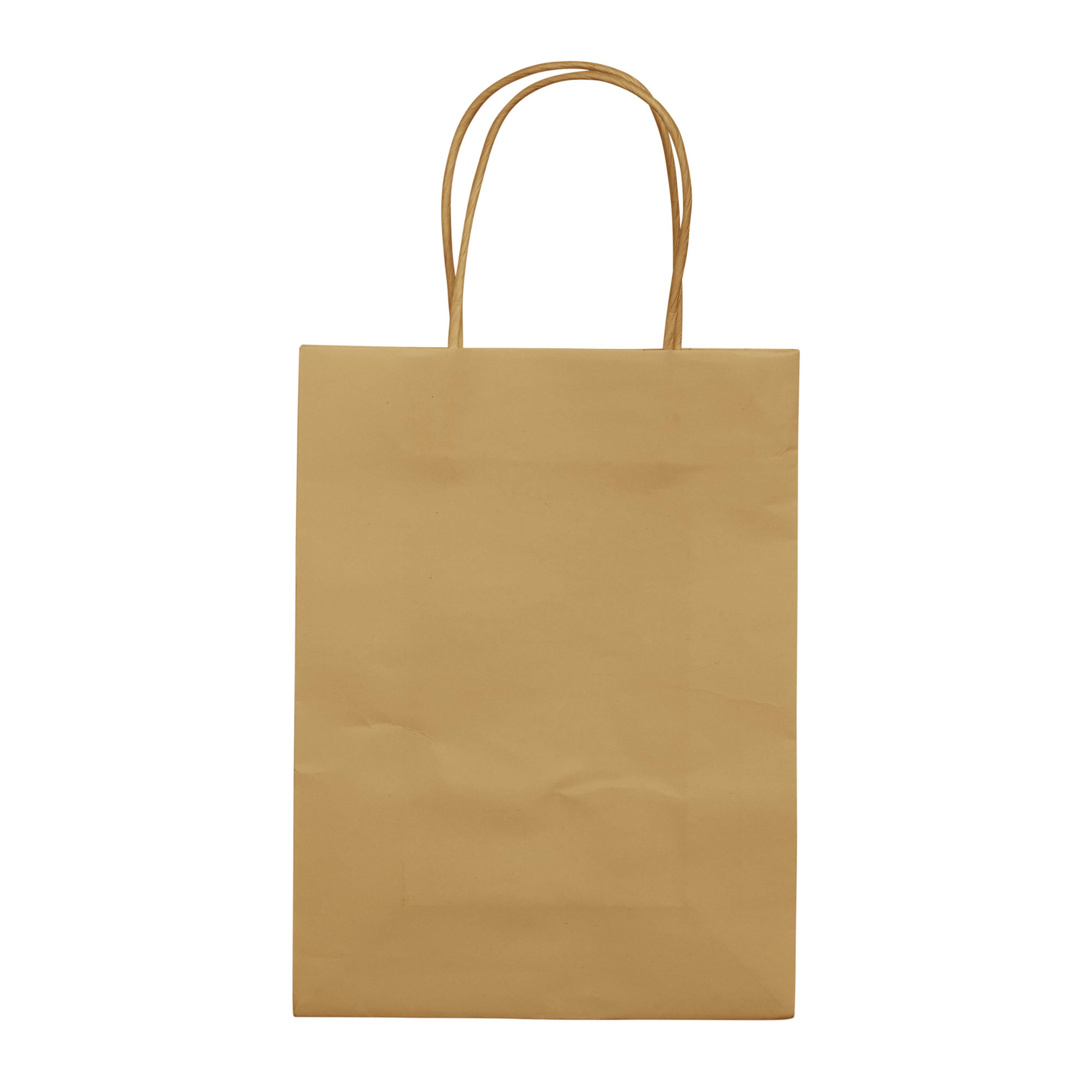 Kleine Papiertasche im Eco Look 120g/m²