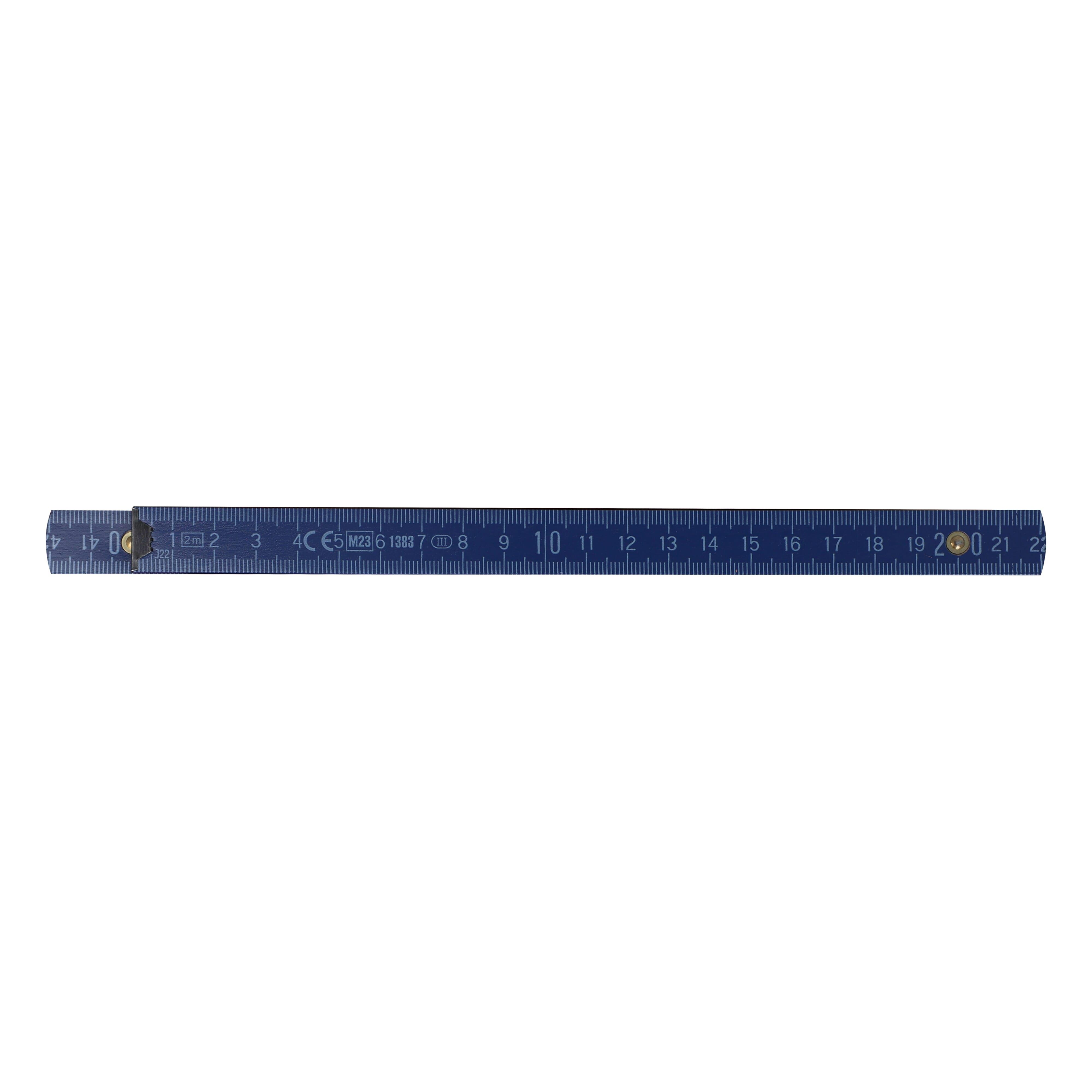 Zollstock Holz 2m Premium lackiert