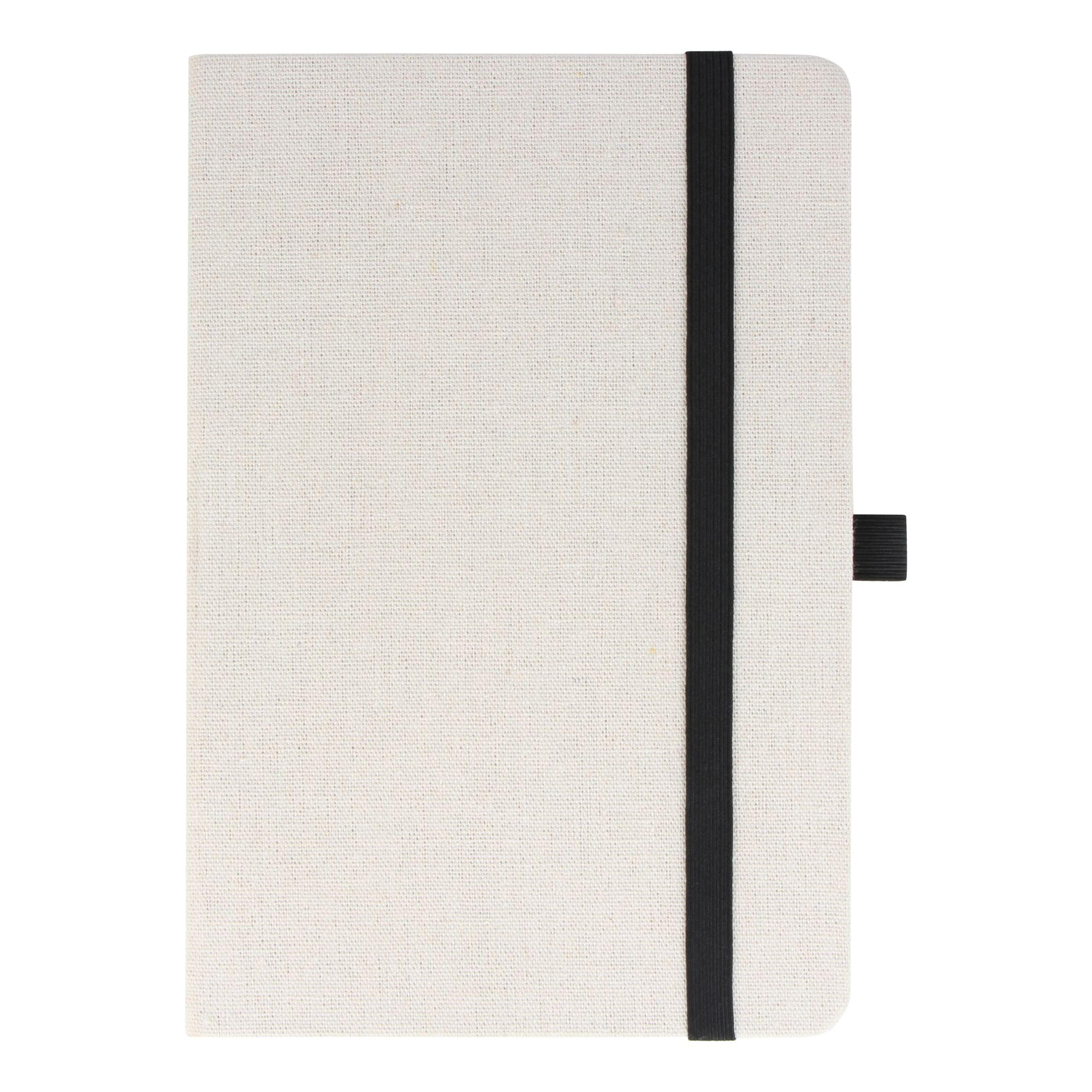 Notizbuch aus recycelter Baumwolle & R-PET A5