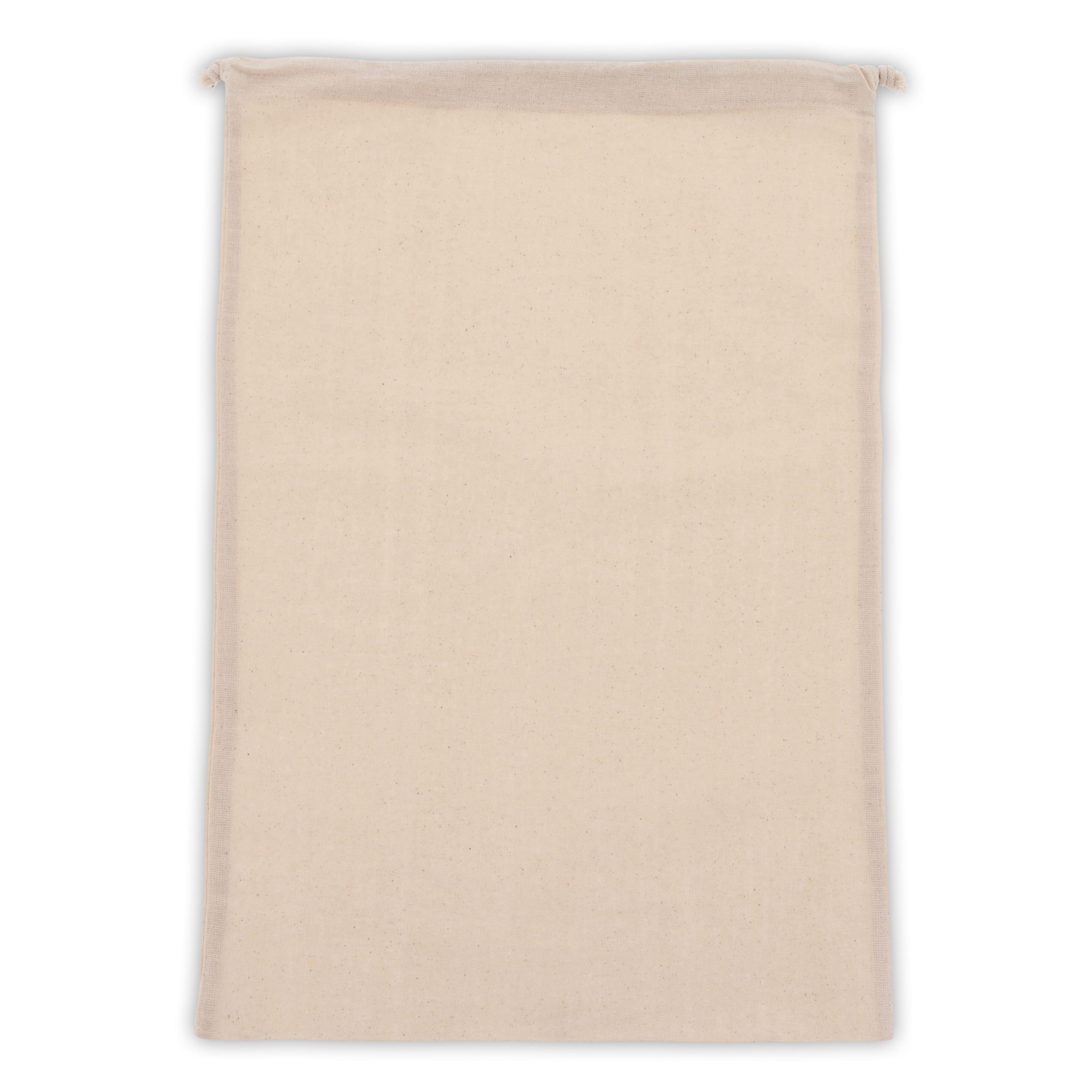 Zuziehbeutel OEKO-TEX® Baumwolle 140g/m² 30x45cm