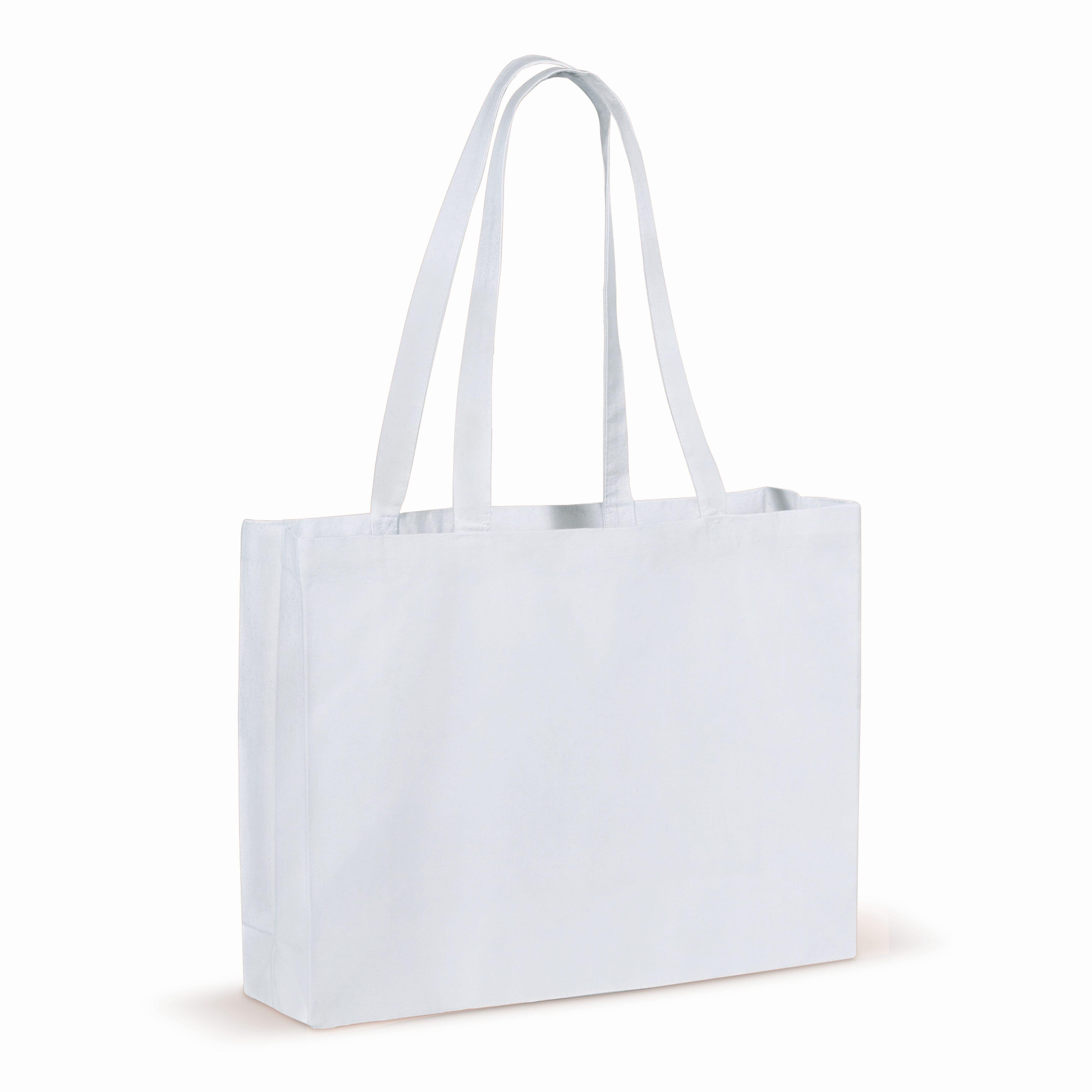 Tasche aus recycelter Baumwolle 140g/m² 49x14x37cm