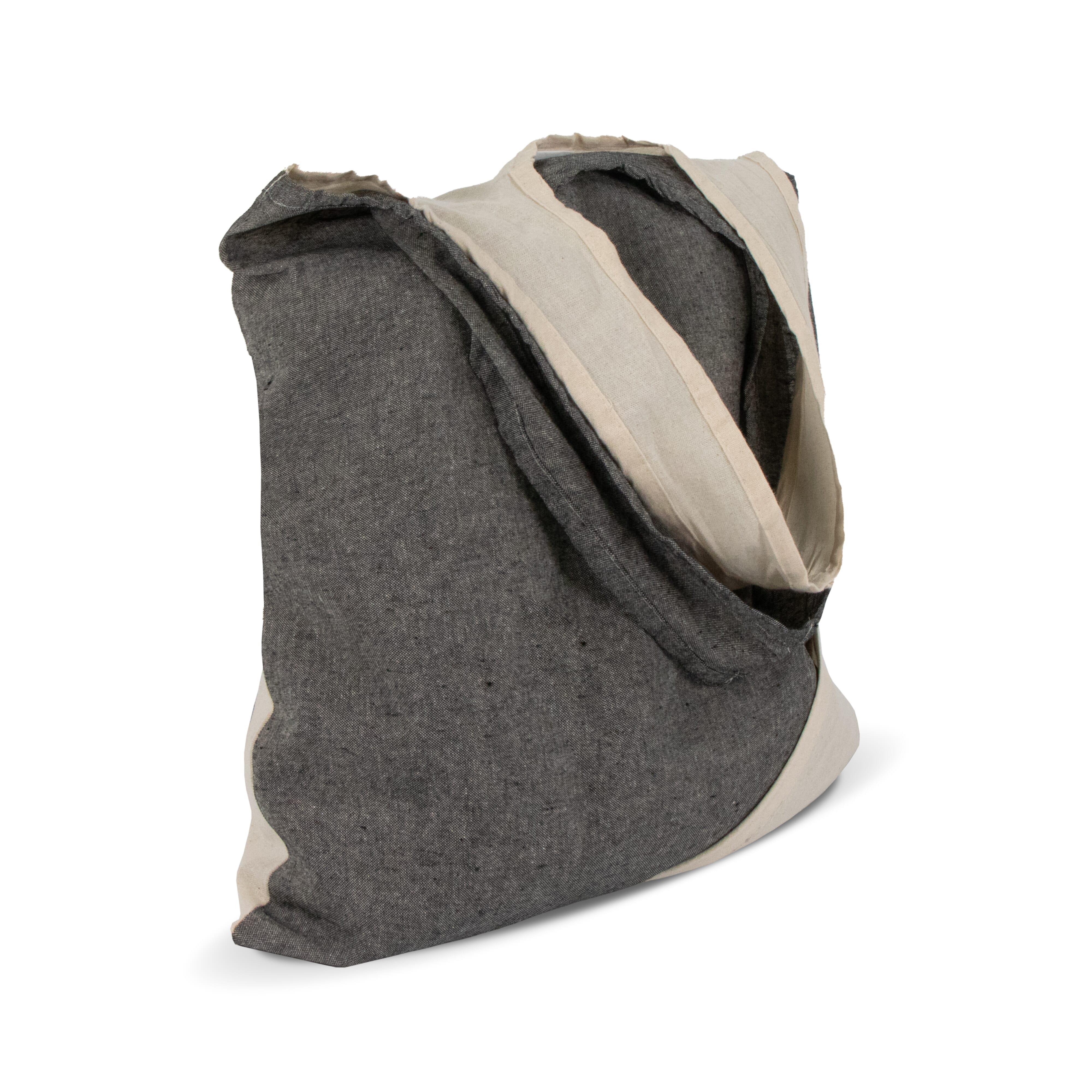 Einkaufstasche Recycelte Baumwolle OEKO-TEX® 140g/m² 38x42cm