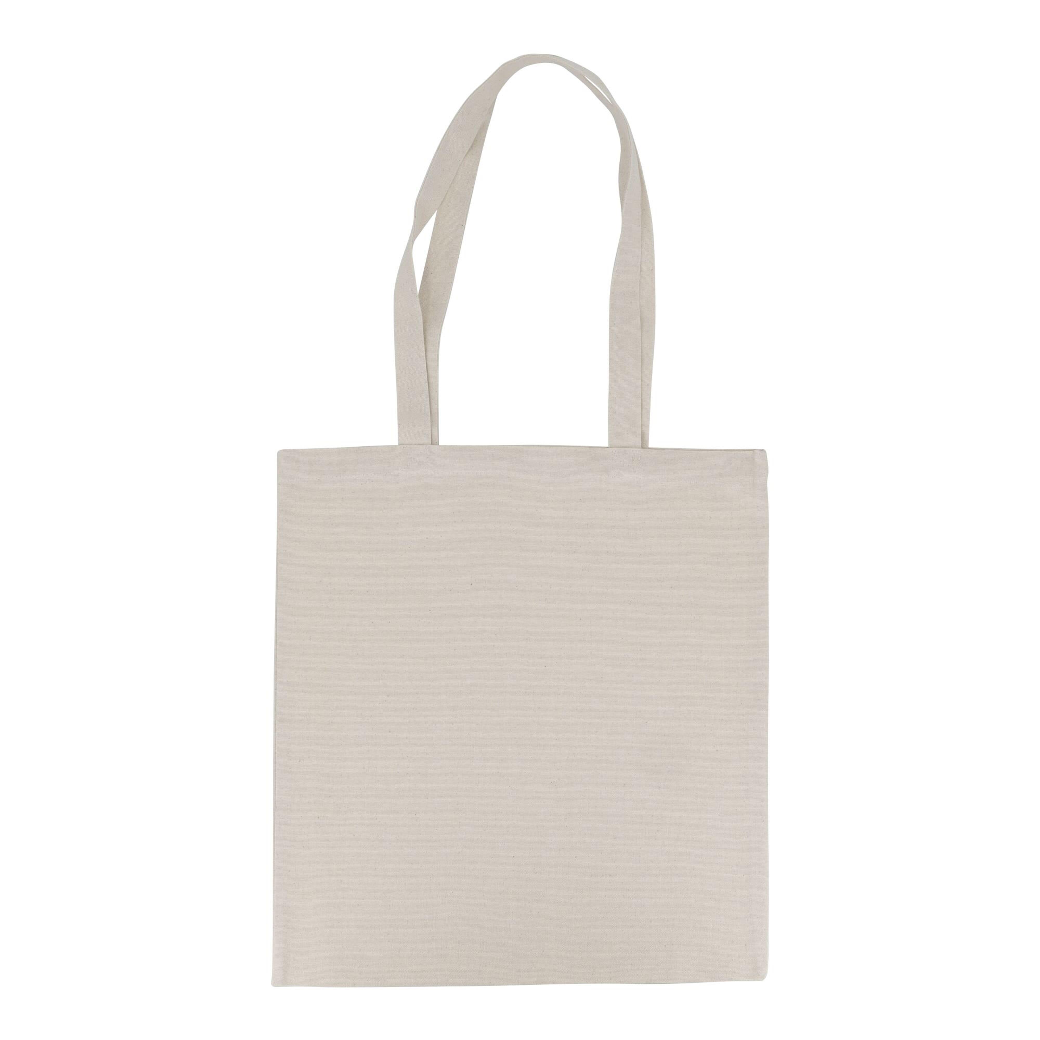 Tasche OEKO-TEX® natur lang 220g/m² 38x42 cm