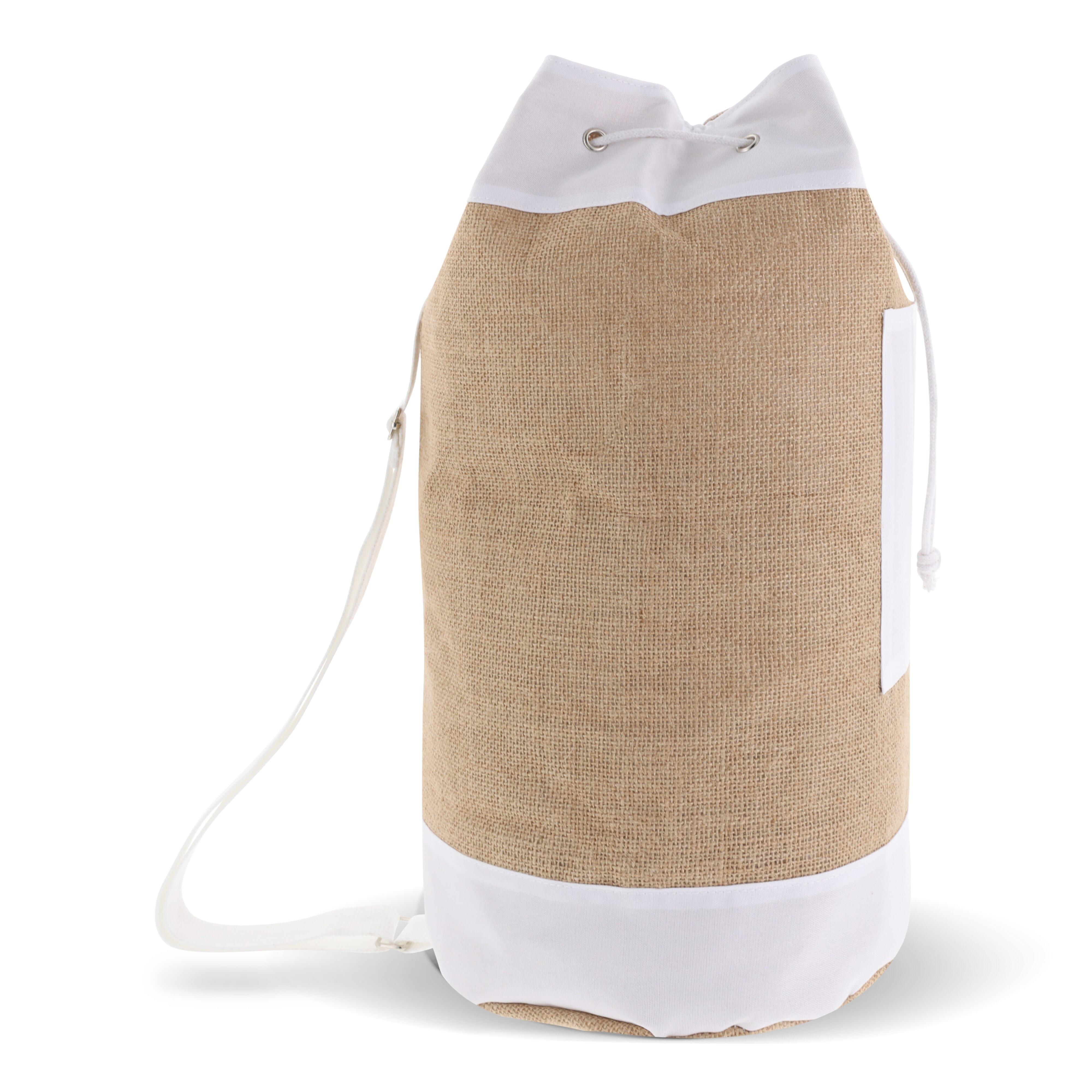 Seesack aus Baumwolle und Jute