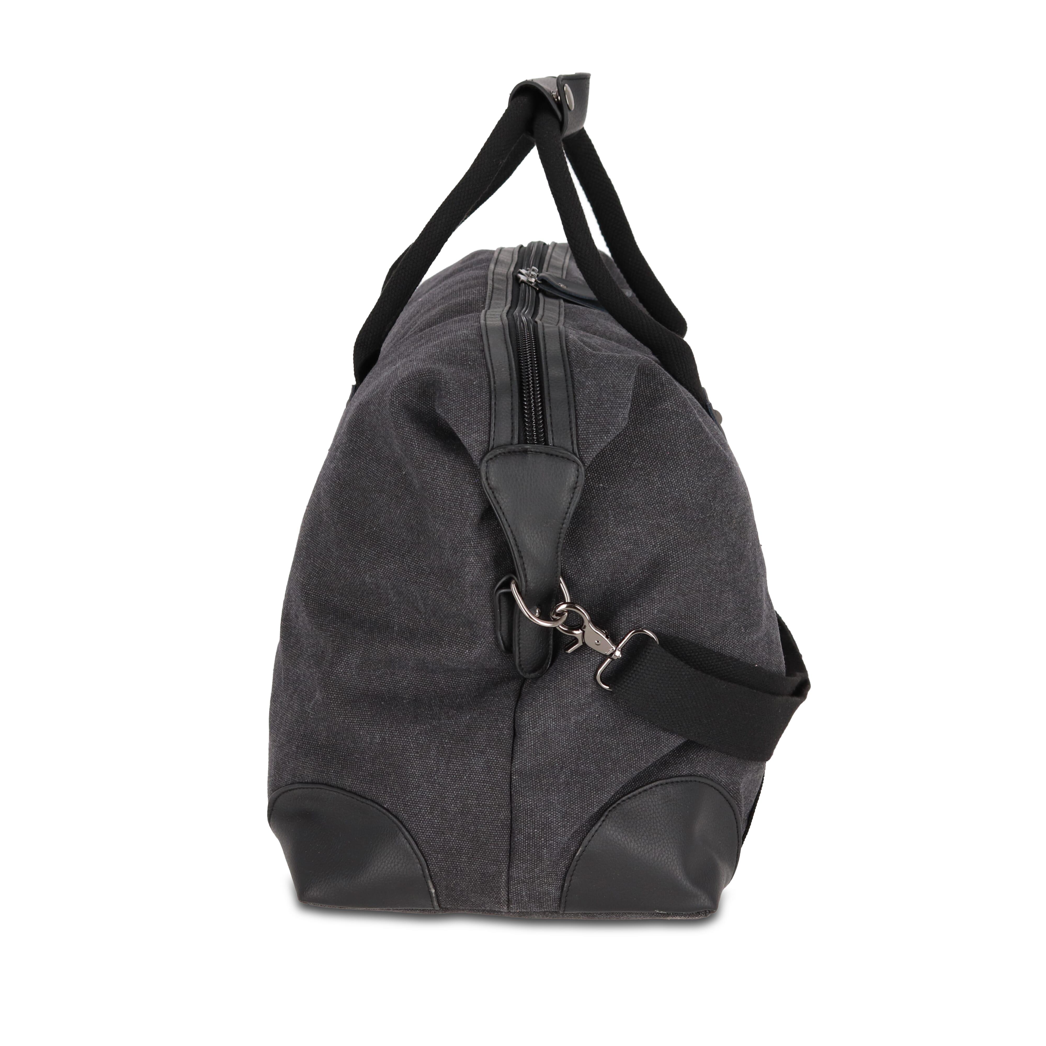 Weekender-Tasche aus recyceltem Baumwoll-Canvas Harper
