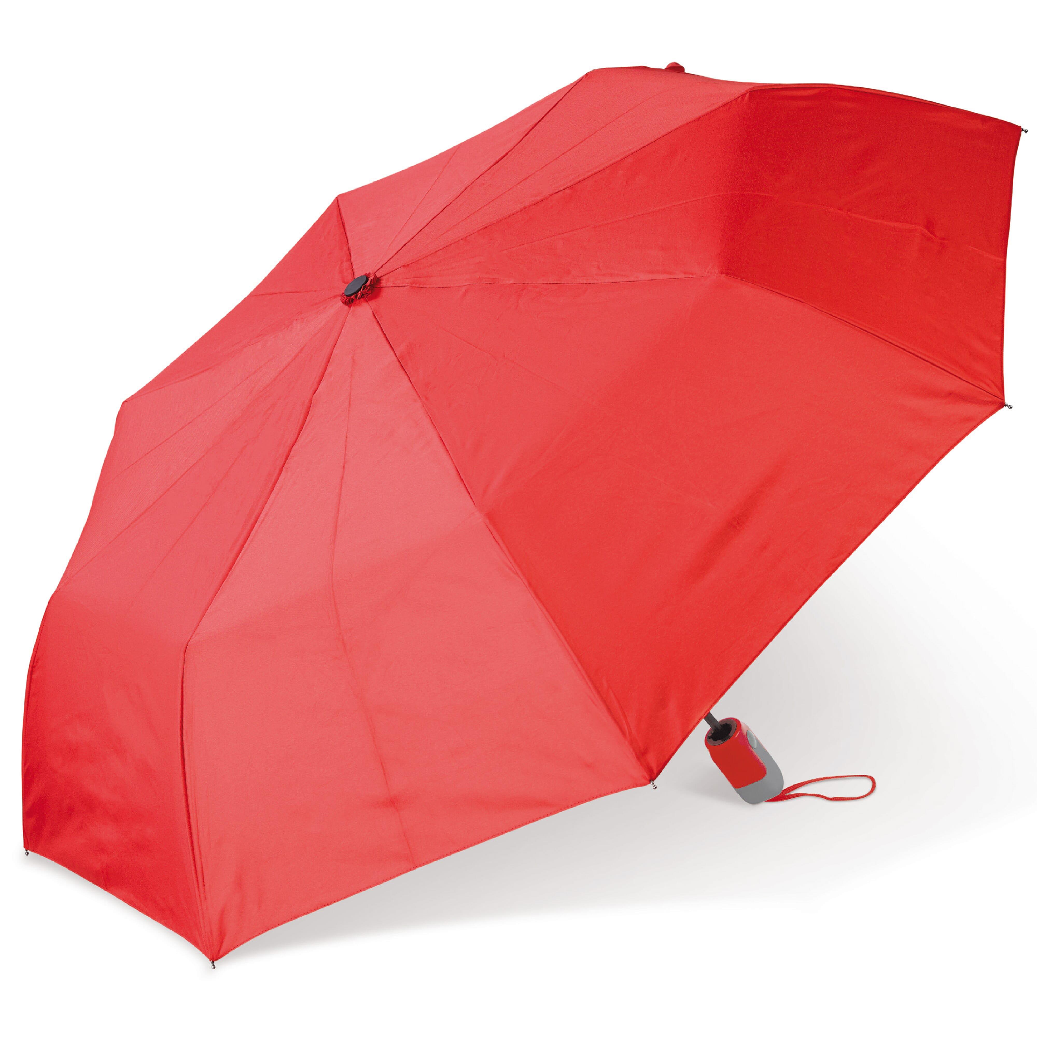 Zusammenfaltbarer 22” Regenschirm mit automatischer Öffnung