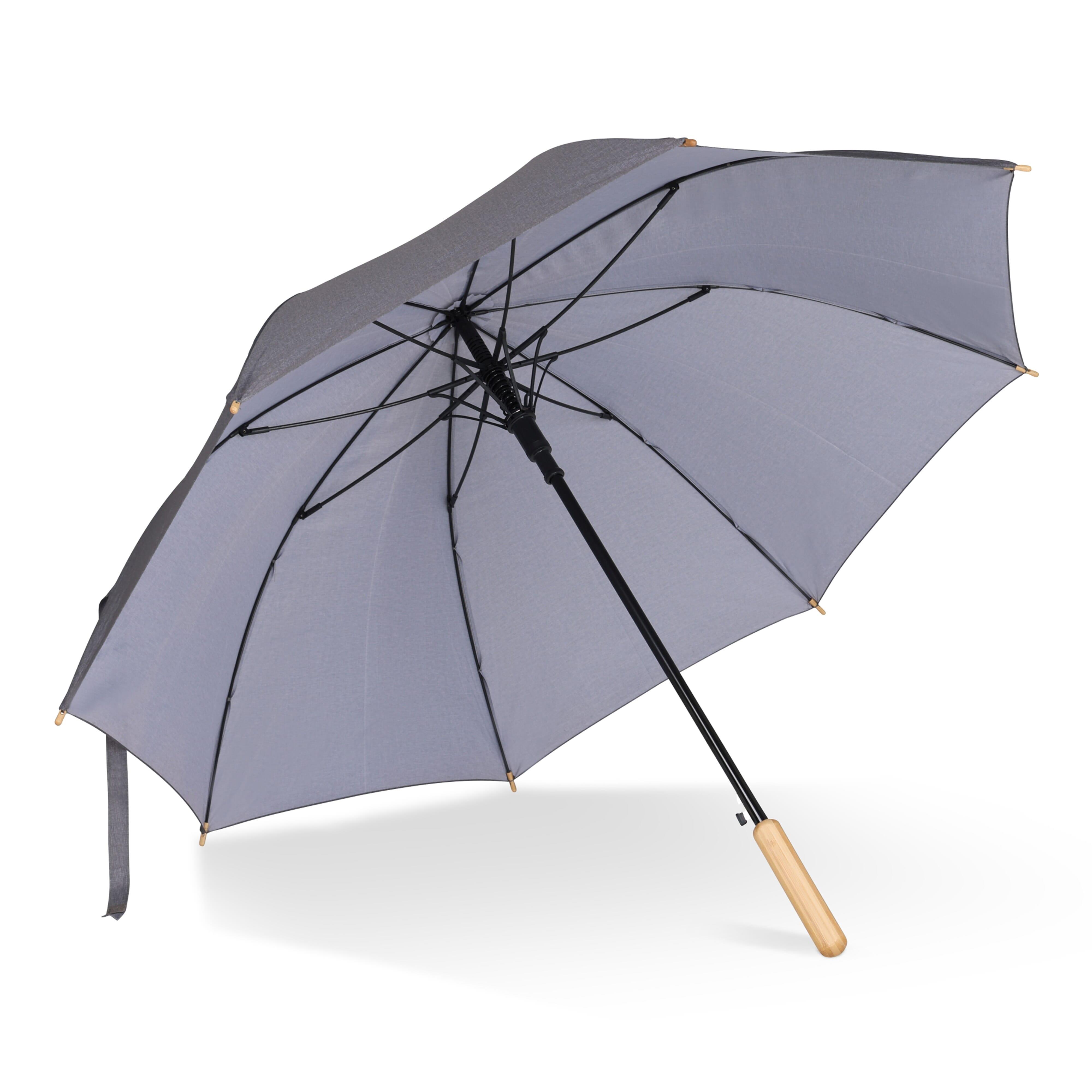 25” Regenschirm aus R-PET-Material mit Automatiköffnung