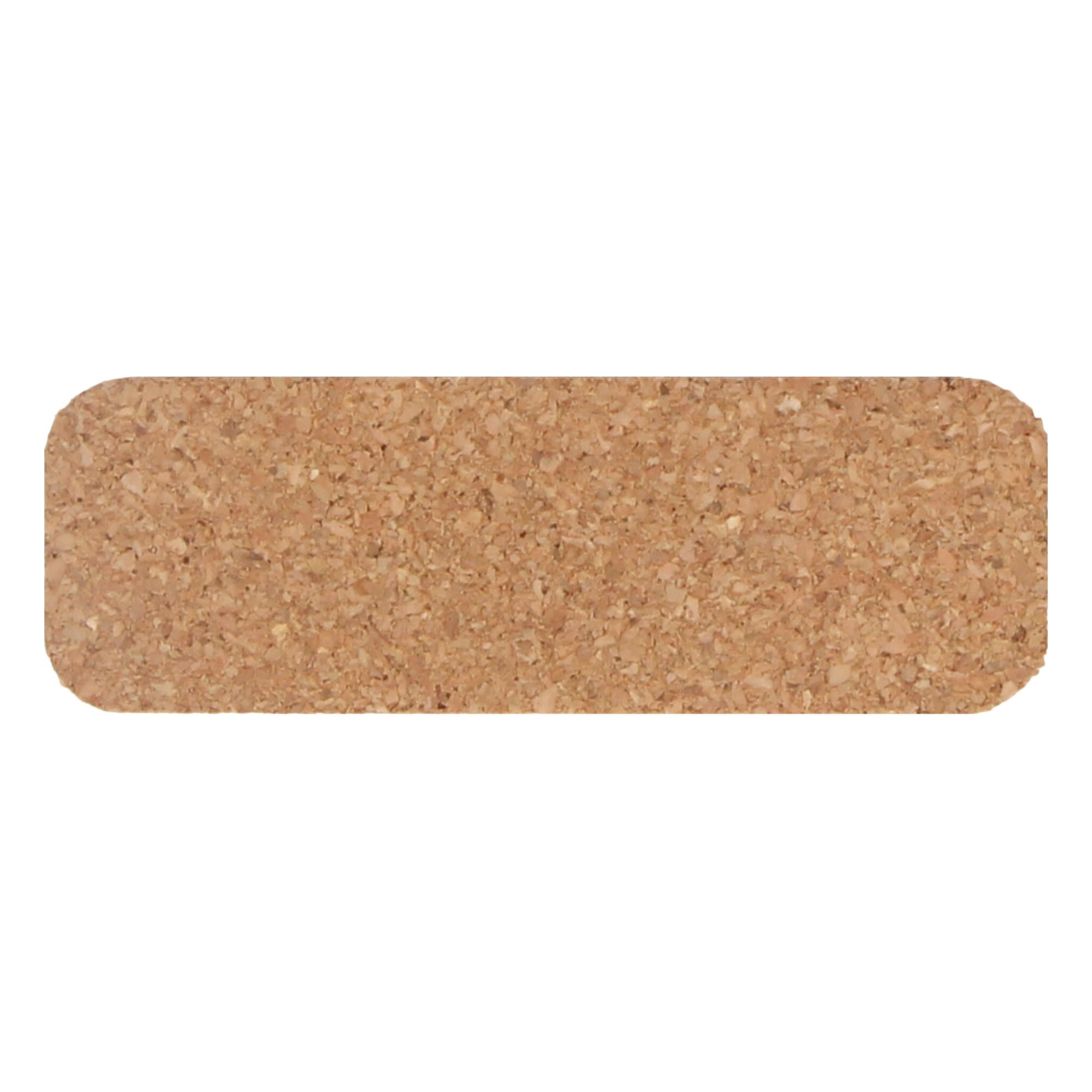 Namensschild Kork mit Anstecknadel