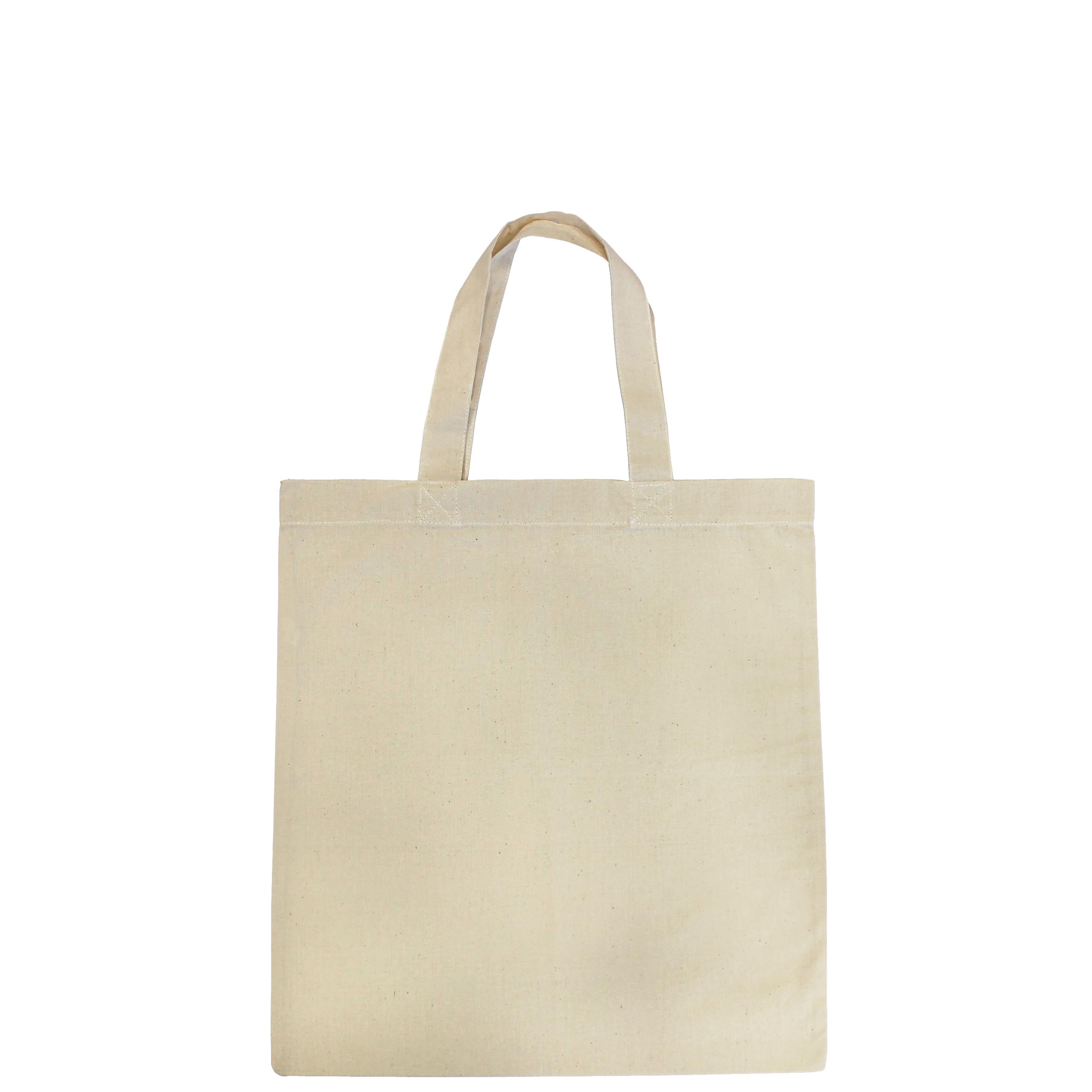 Baumwolltasche ´Recycelt´, natur, 2 kurze Henkel