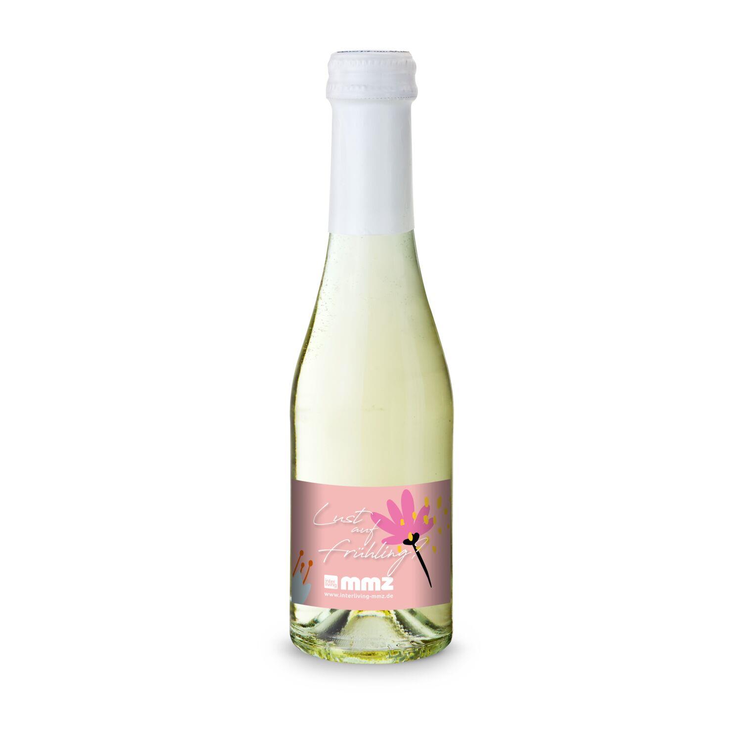 Promo Secco Piccolo - Flasche klar - Kapsel weiß, 0,2 l