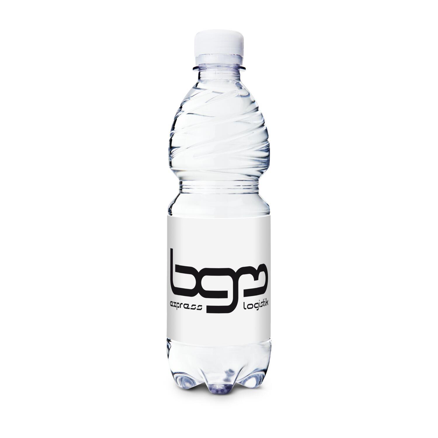 500 ml PromoWater - Mineralwasser, still - Papier-Etikett
