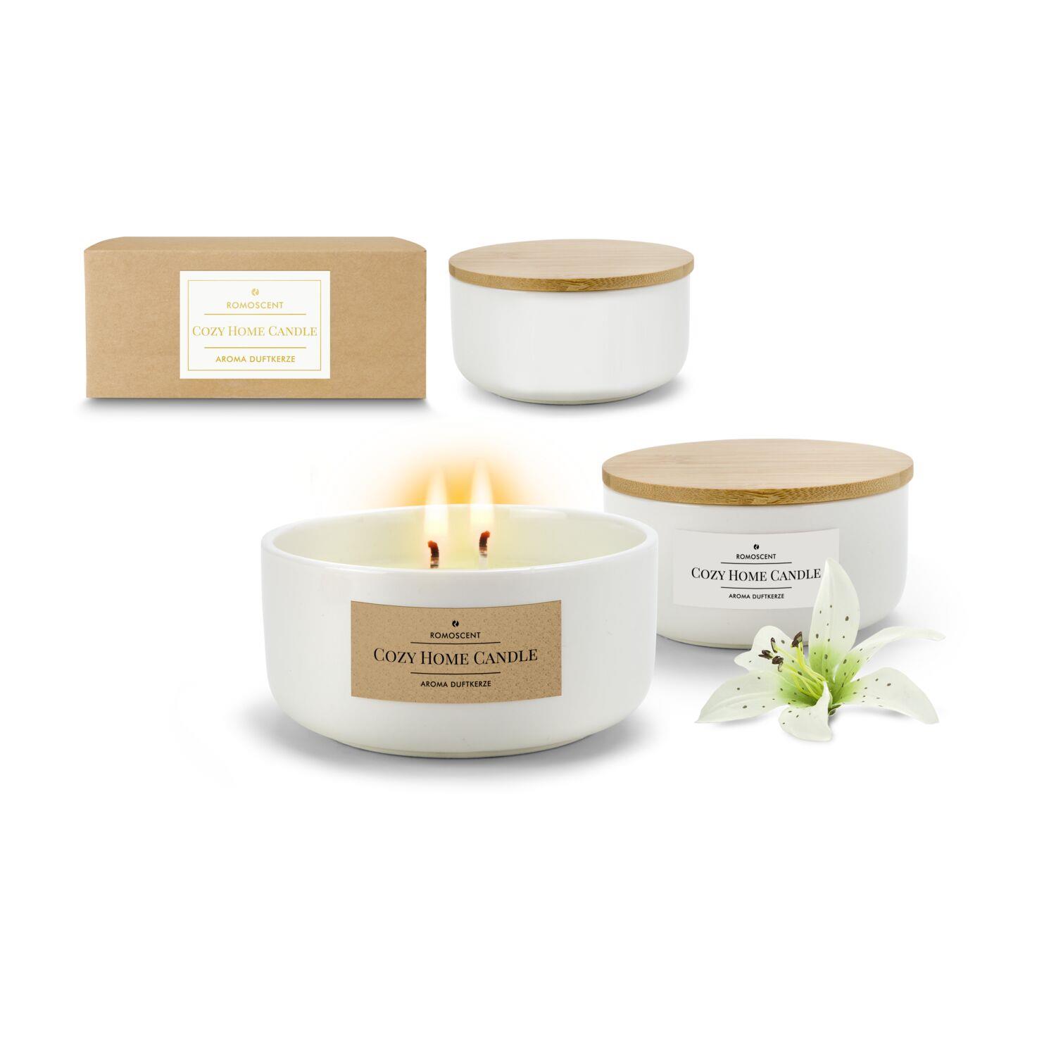 ROMOSCENT® Aromakerze Cozy Home