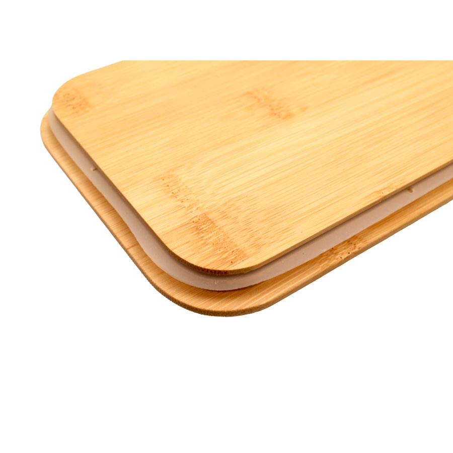 Bento  Ikoma , schwarz, mit Bambusdeckel