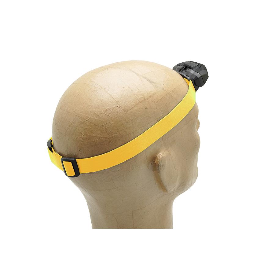 Elastisches Band 2,5cm für Stirnlampe 3W  Sirius , grün