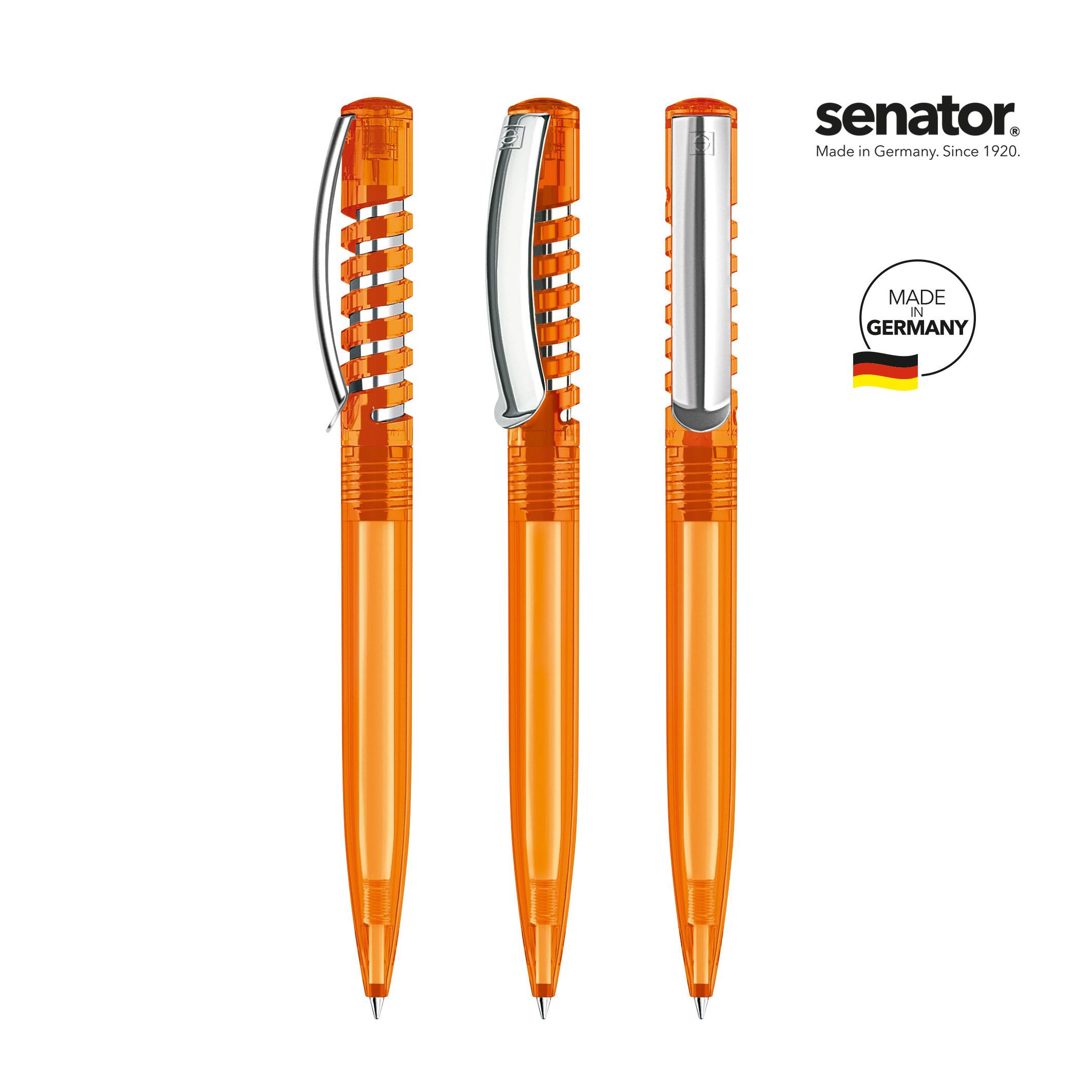 senator New Spring  Clear MC  Druckkugelschreiber