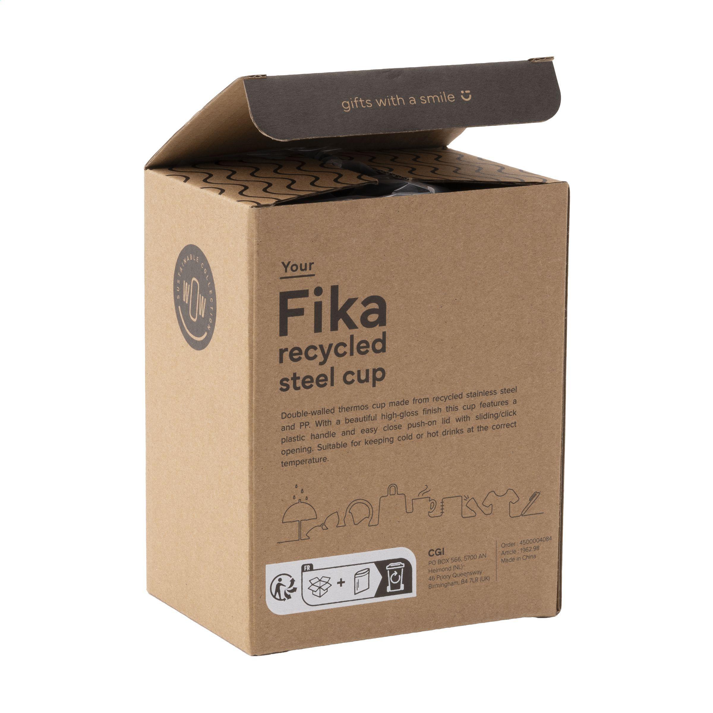 Fika RCS Recycled Steel Cup 400 ml Thermobecher