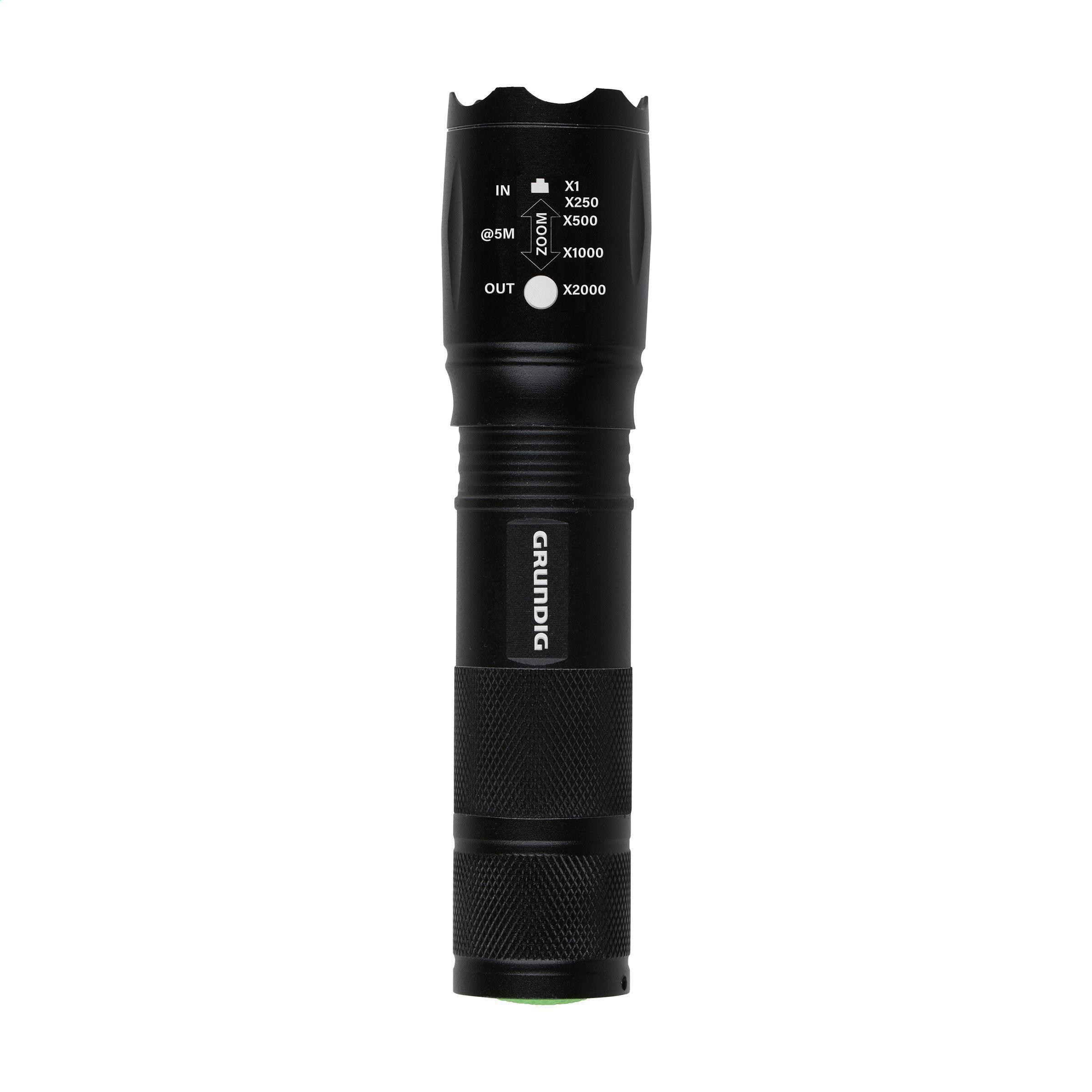 Grundig 1W LED-Torch Zoom Taschenlampe