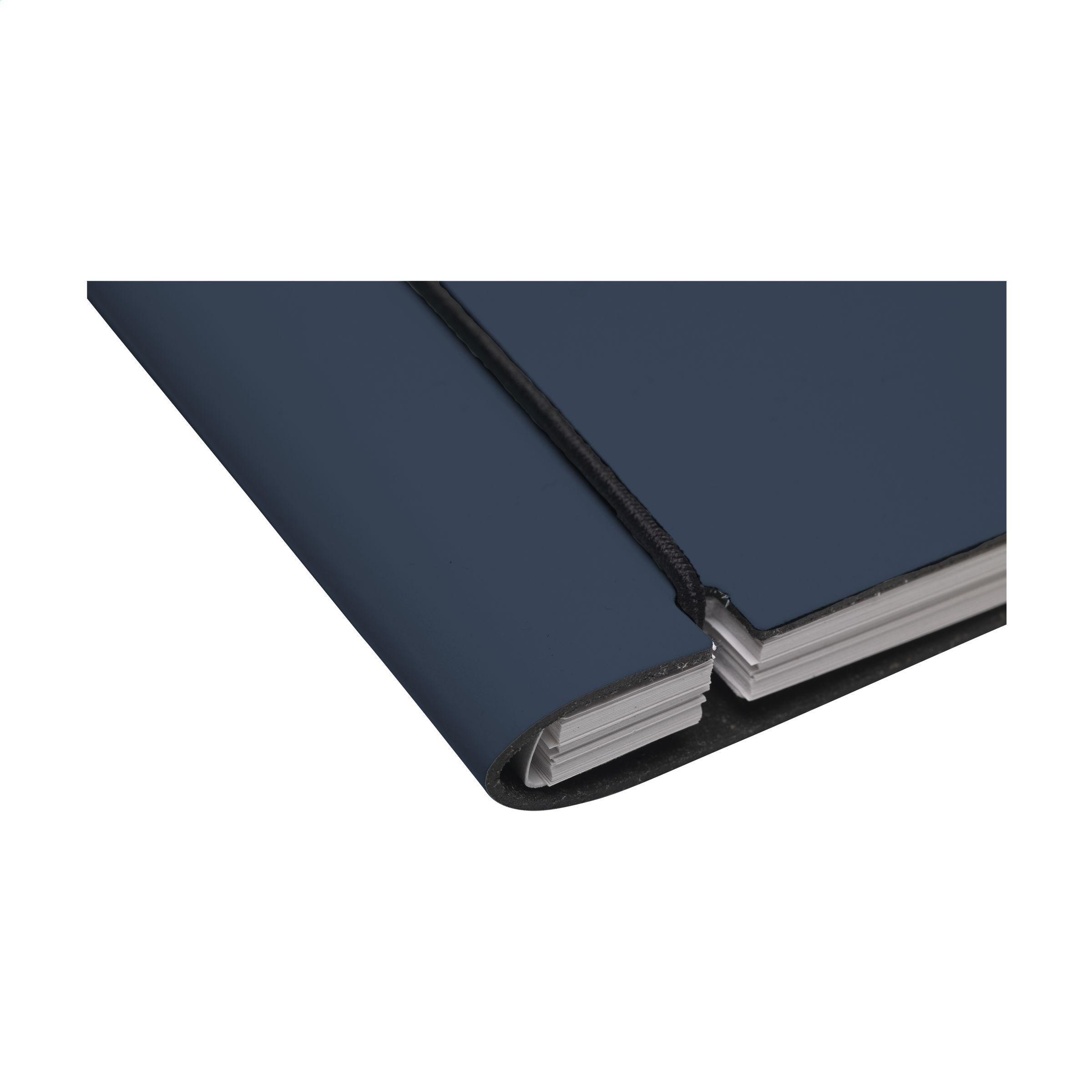 Recycled Leather Refillable Notebook A5 Notizbuch
