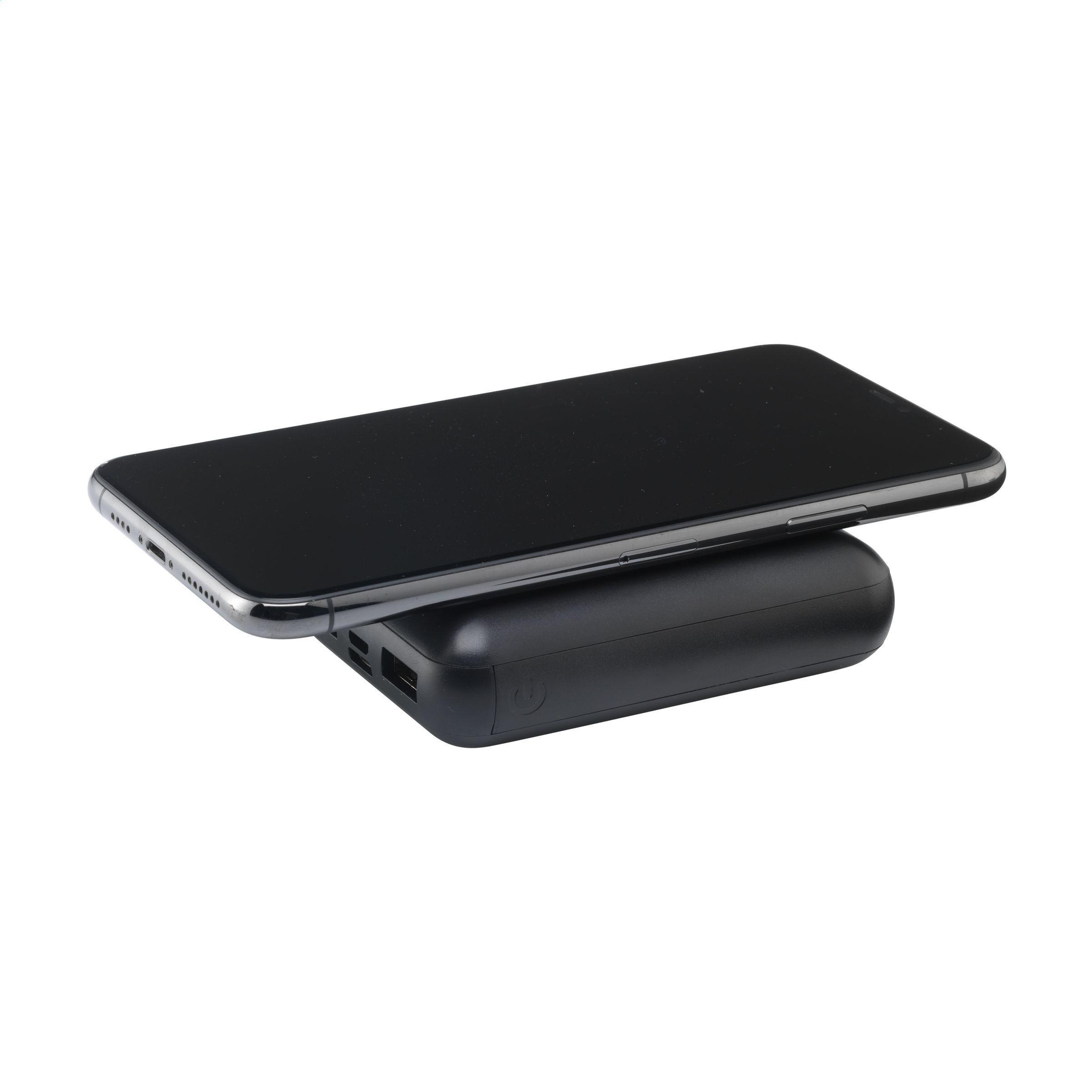 PocketPower RCS Recycled ABS 10000 Wireless Powerbank kabellos laden