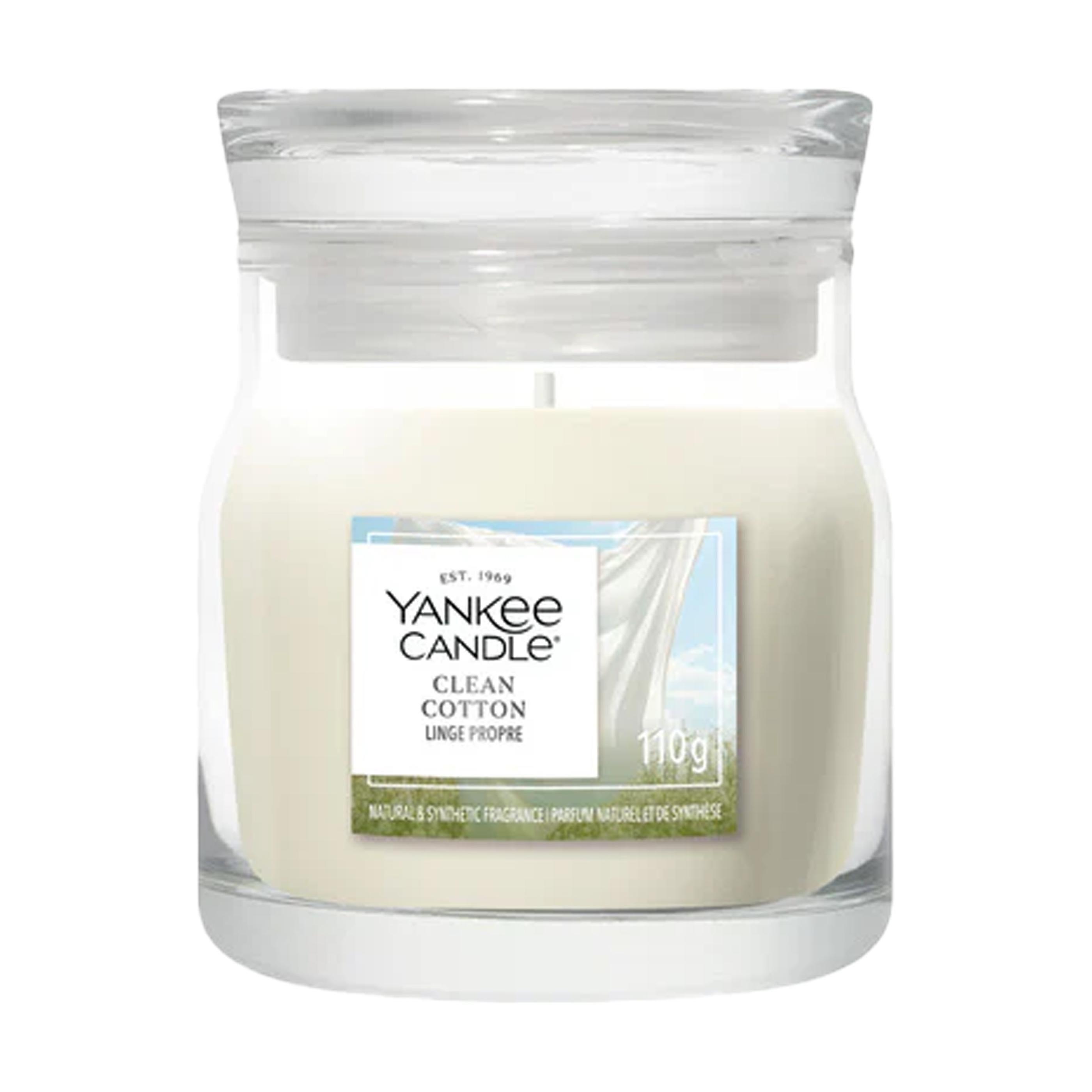 Yankee Candle Clean Cotton Small Jar Duftkerze