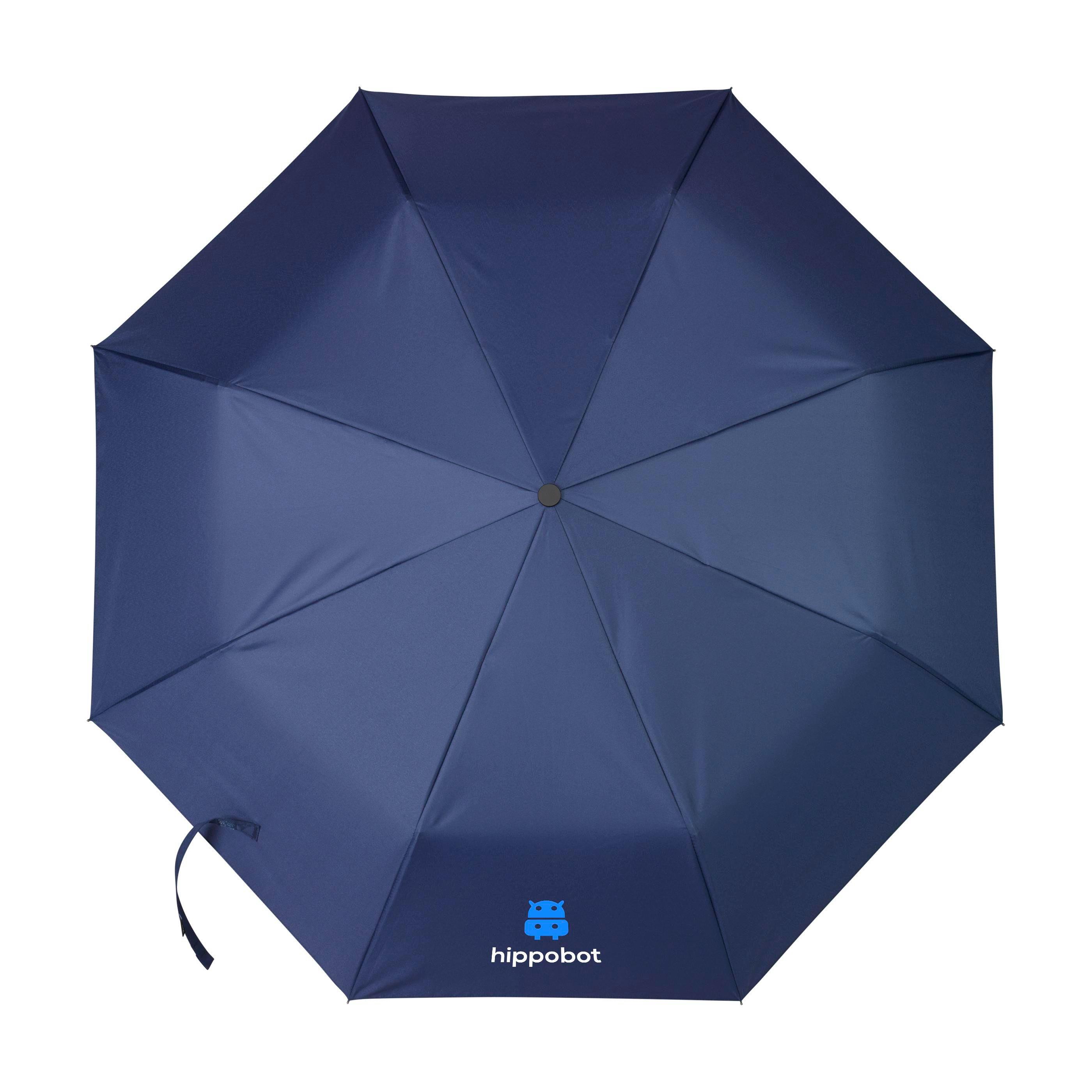 Nimbro RCS RPET faltbarer Regenschirm 21 inch