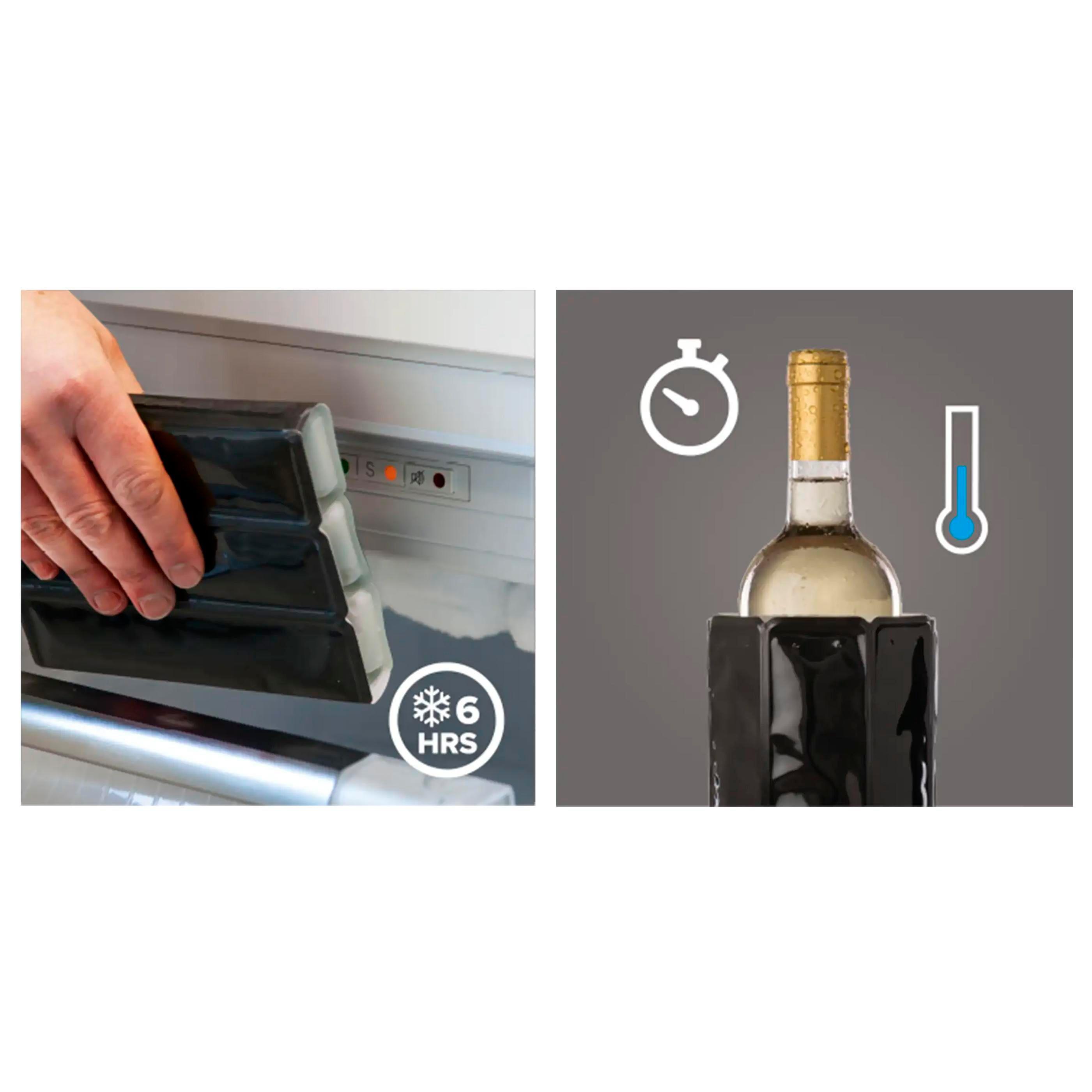 Wine Cooler Sleeve Black Weinkühler