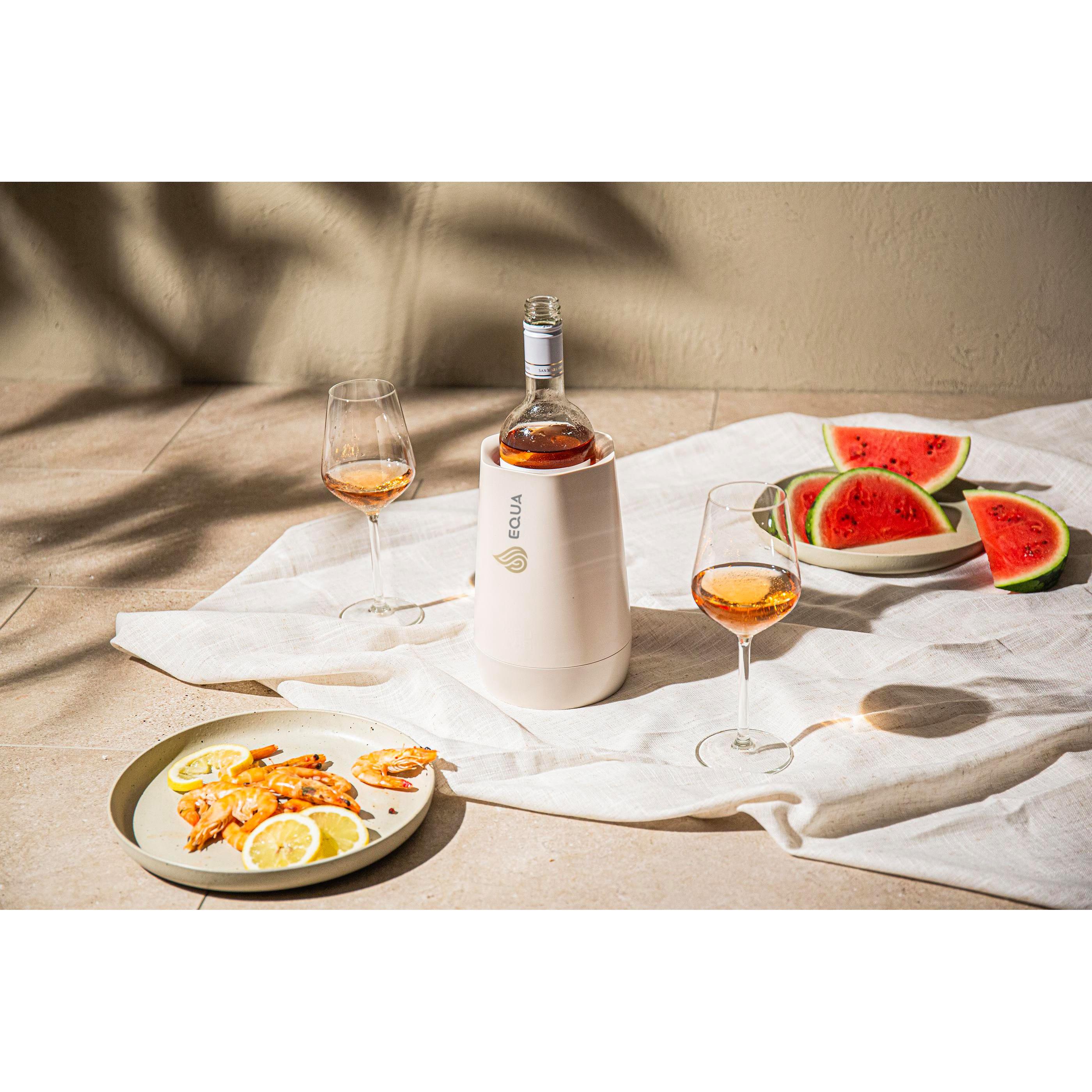Vacu Vin Wine Cooler Hexo Sand Weinkühler