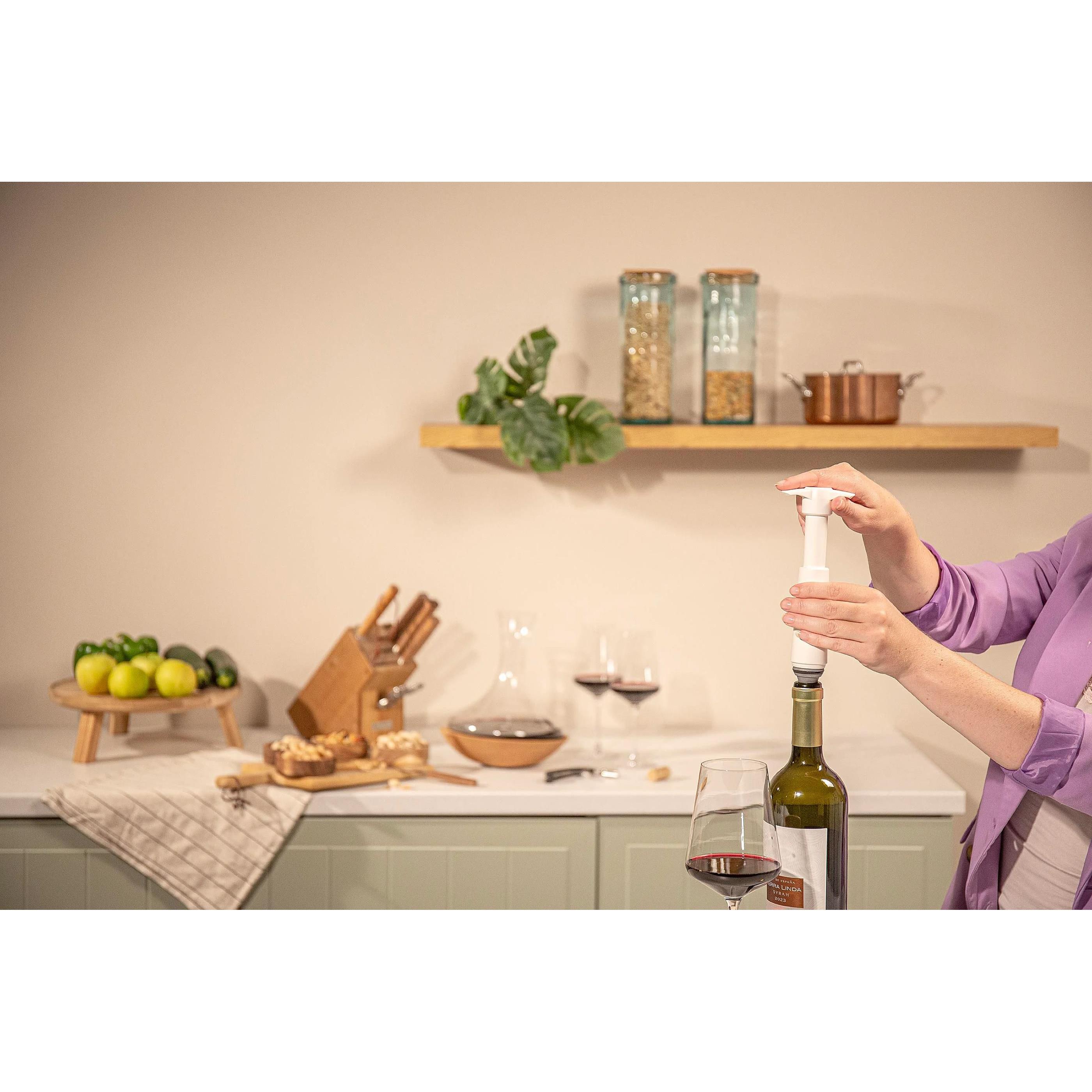 Vacu Vin Original Wine Saver Wein-Vakuumpumpe
